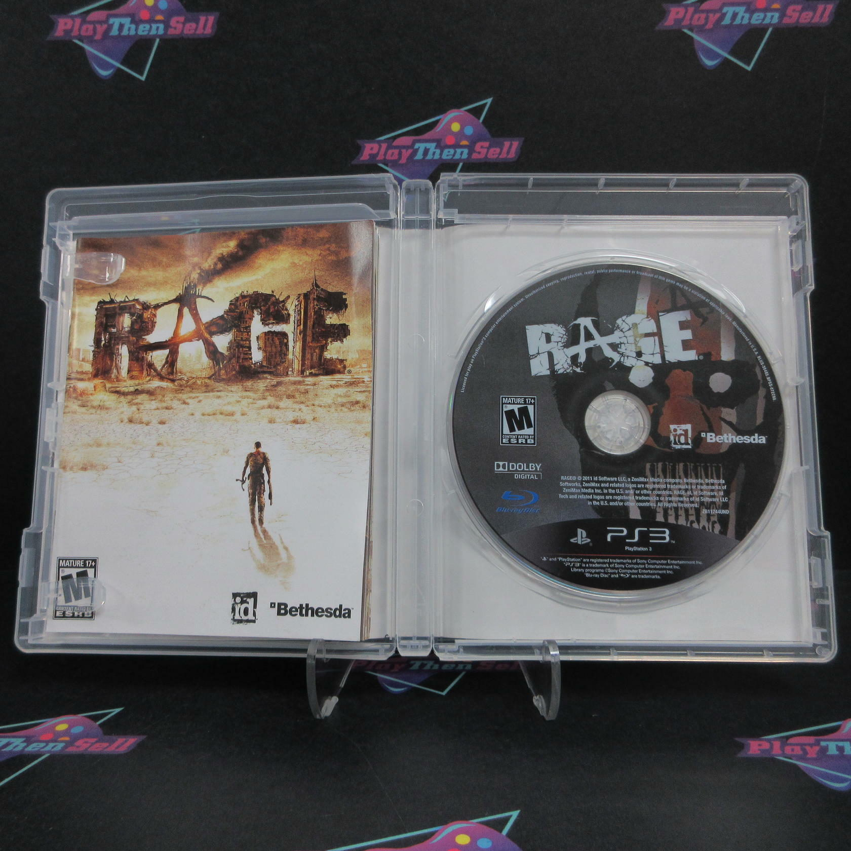 Rage Anarchy Edition PS3 PlayStation 3 Complete - Excellent