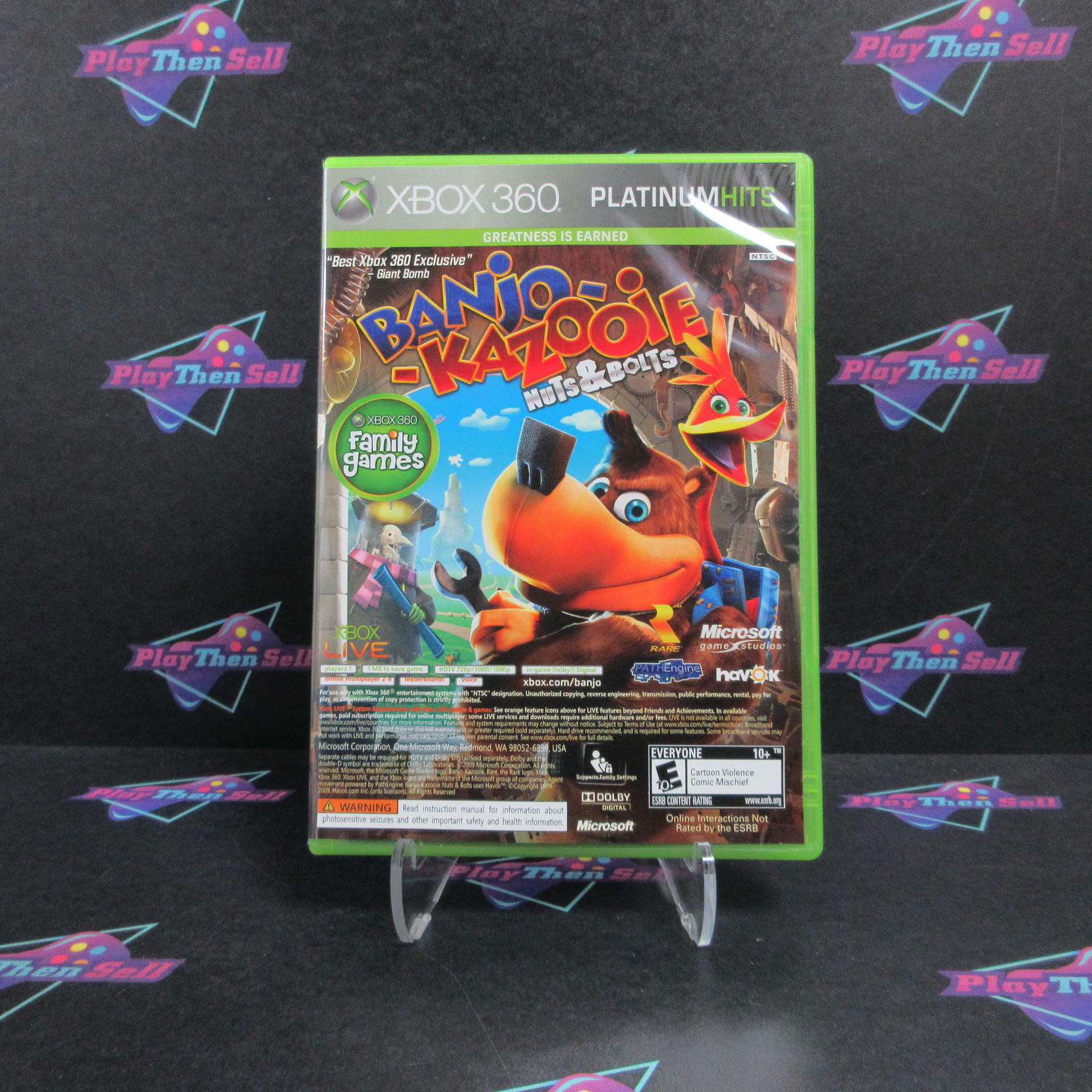 Banjo-Kazooie Nuts & Bolts + Viva Pinata Xbox 360 PH Complete - Excellent