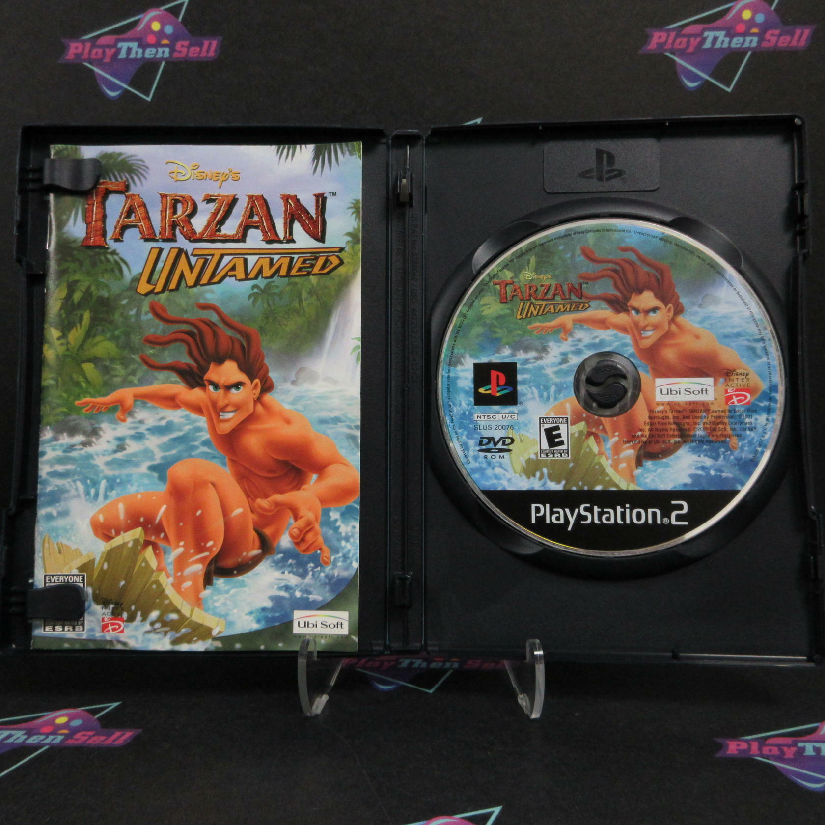 Tarzan Untamed PS2 PlayStation 2 + Reg Card Complete - Excellent