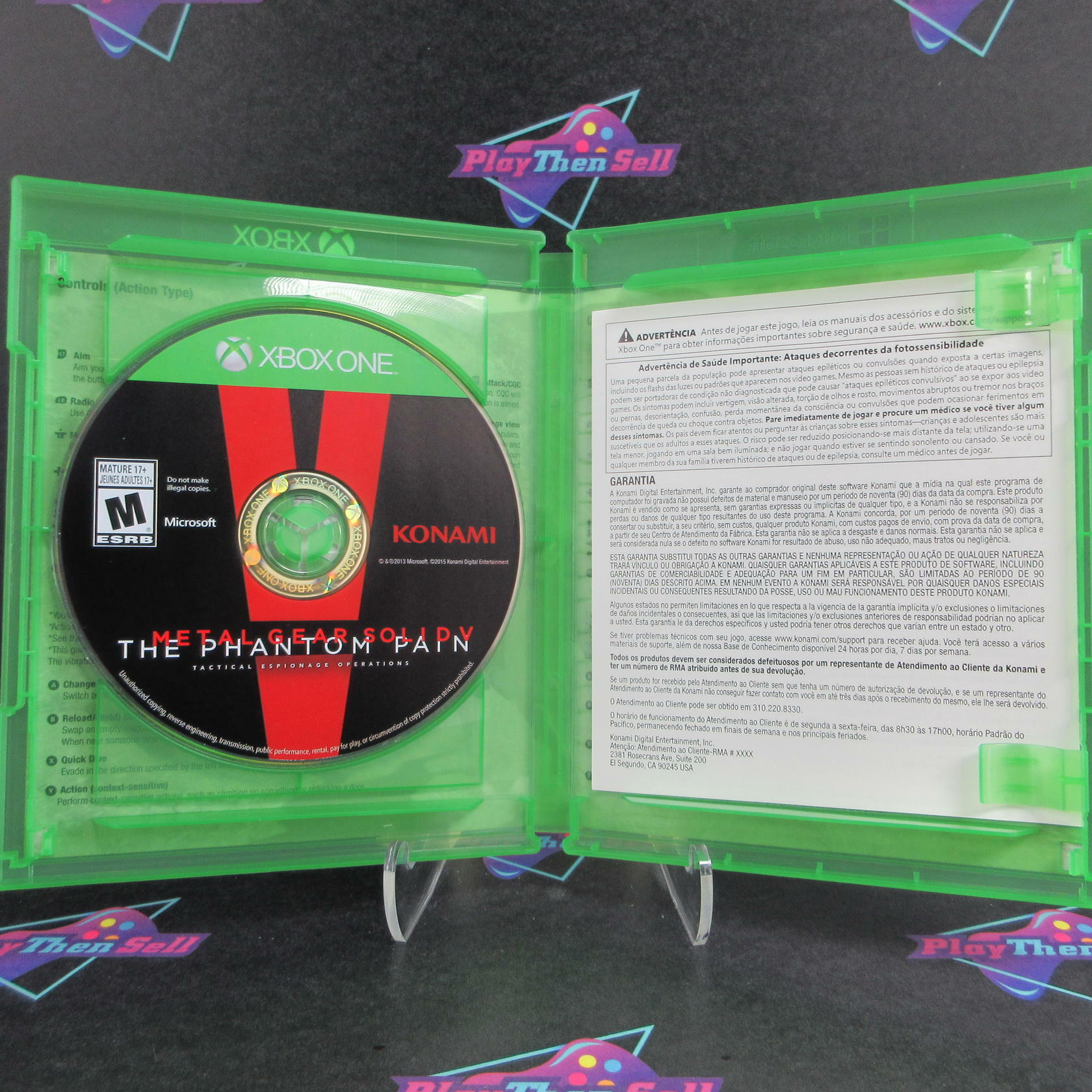 Metal Gear Solid V The Phantom Pain Xbox One Complete - Refurbished