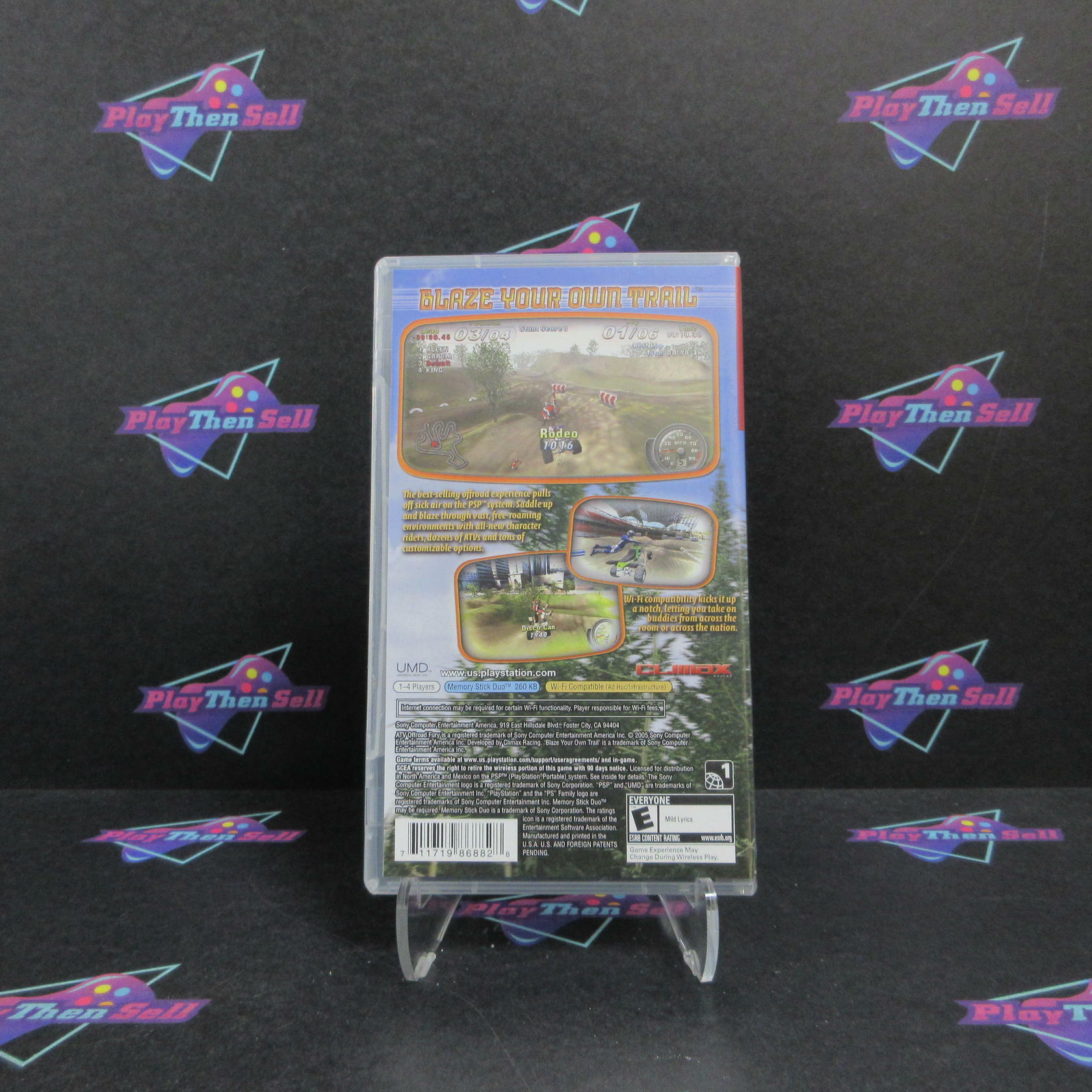 ATV Offroad Fury Blazin Trails Sony PSP GH Complete - Refurbished