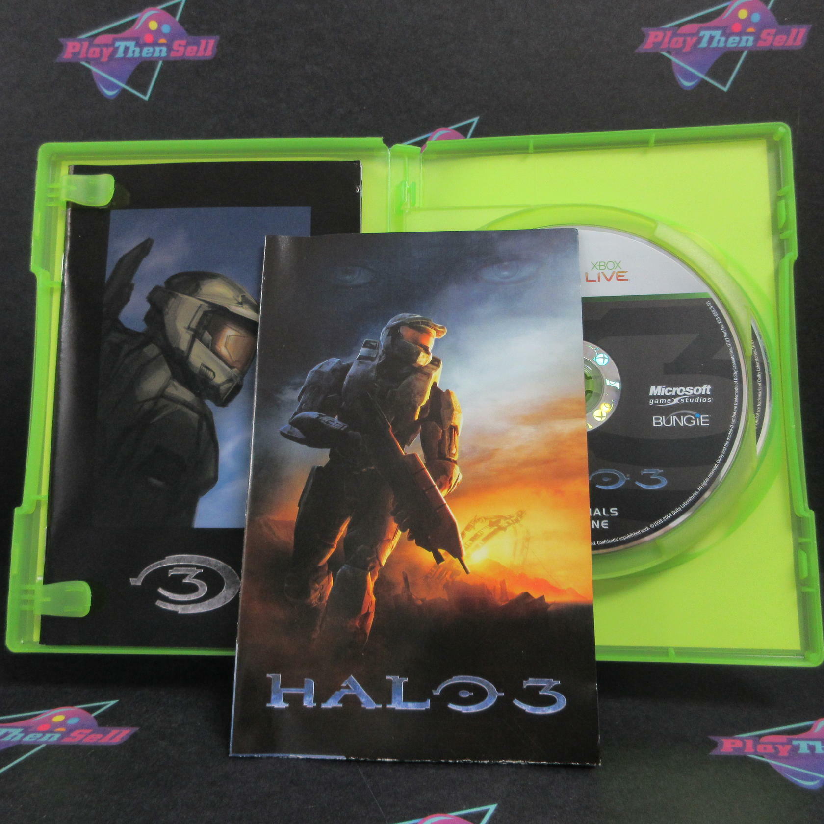 Halo 3 Essentials Xbox 360 + Poster Complete - Excellent