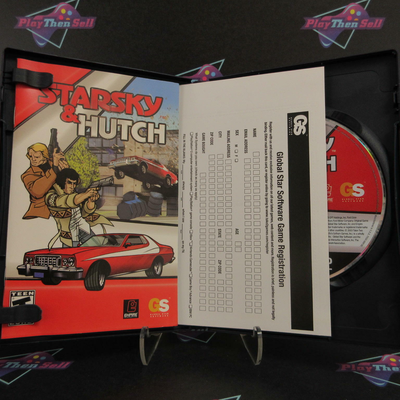 Starsky & Hutch PS2 PlayStation 2 + Reg Card Complete - Excellent