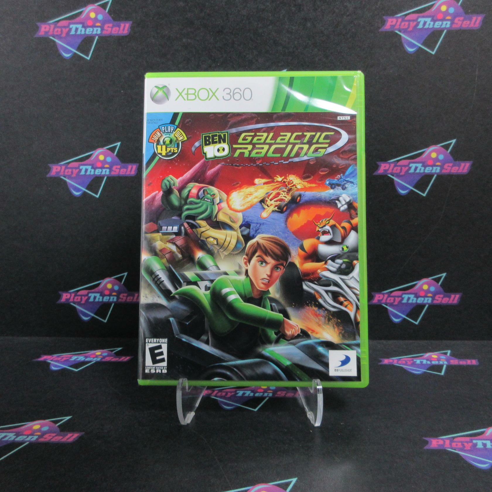 Ben 10 Galactic Racing Xbox 360 Complete - Excellent