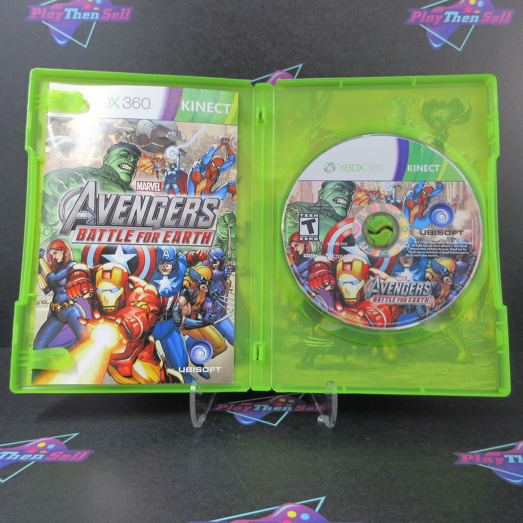 Marvel Avengers Battle For Earth Xbox 360 Complete - Excellent