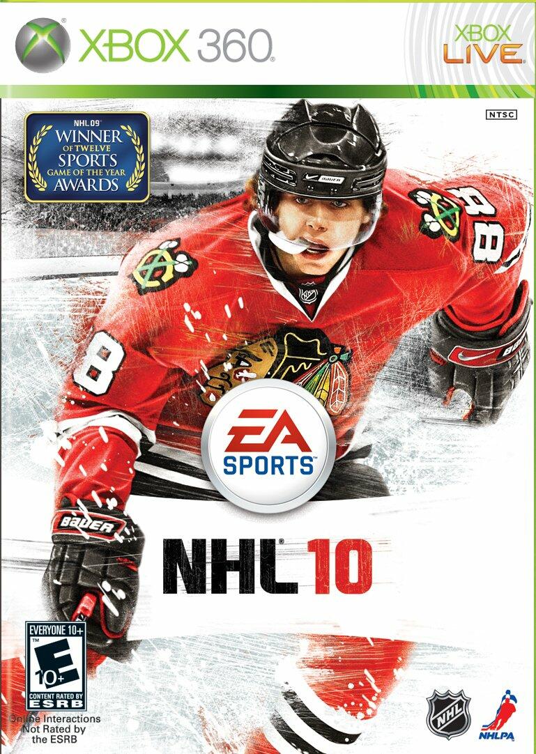 NHL 10 Xbox 360 Complete - Excellent
