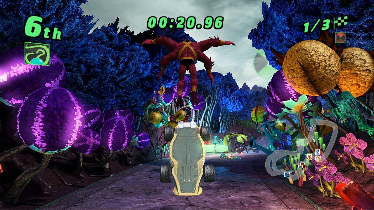 Ben 10 Galactic Racing Xbox 360 Complete - Excellent
