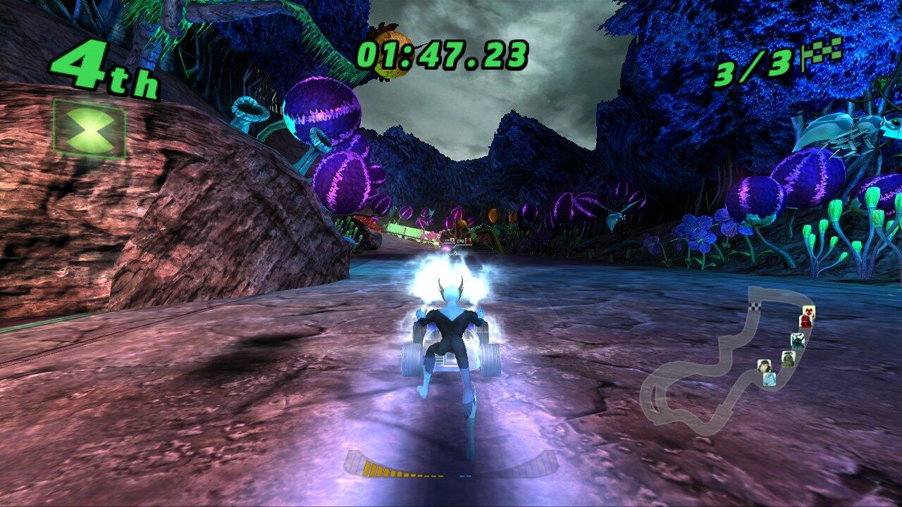 Ben 10 Galactic Racing Xbox 360 Complete - Excellent