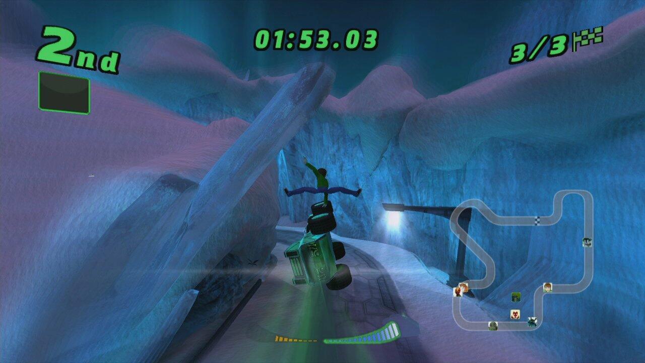 Ben 10 Galactic Racing Xbox 360 Complete - Excellent
