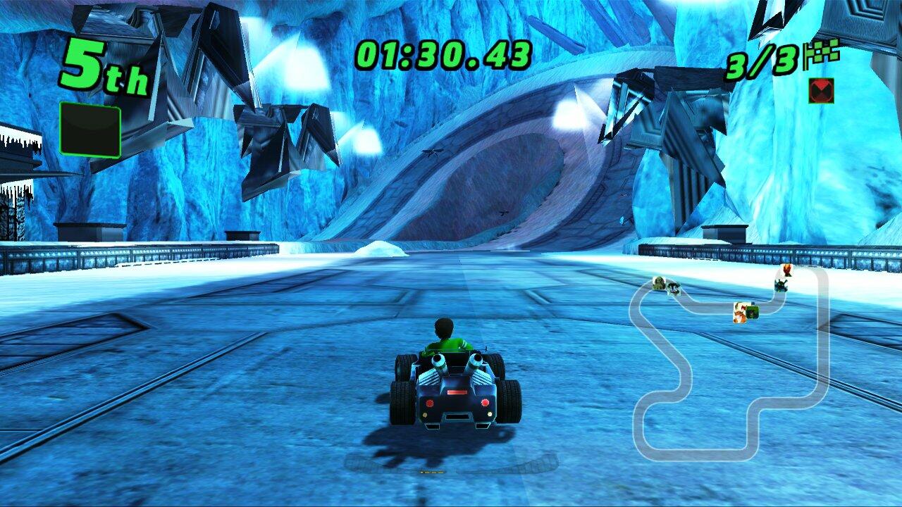 Ben 10 Galactic Racing Xbox 360 Complete - Excellent