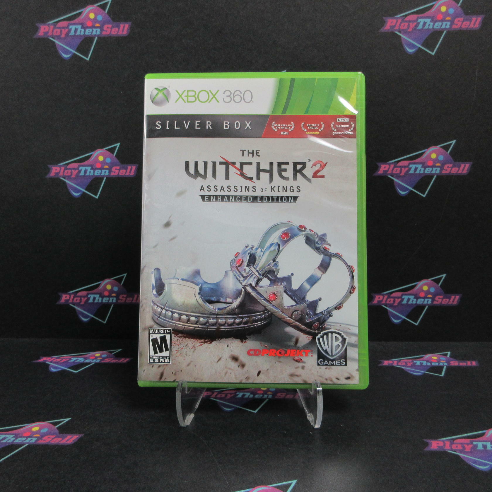 The Witcher 2 Assassins Of Kings Enhanced Xbox 360 + Map/ Bonus Disc - Excellent