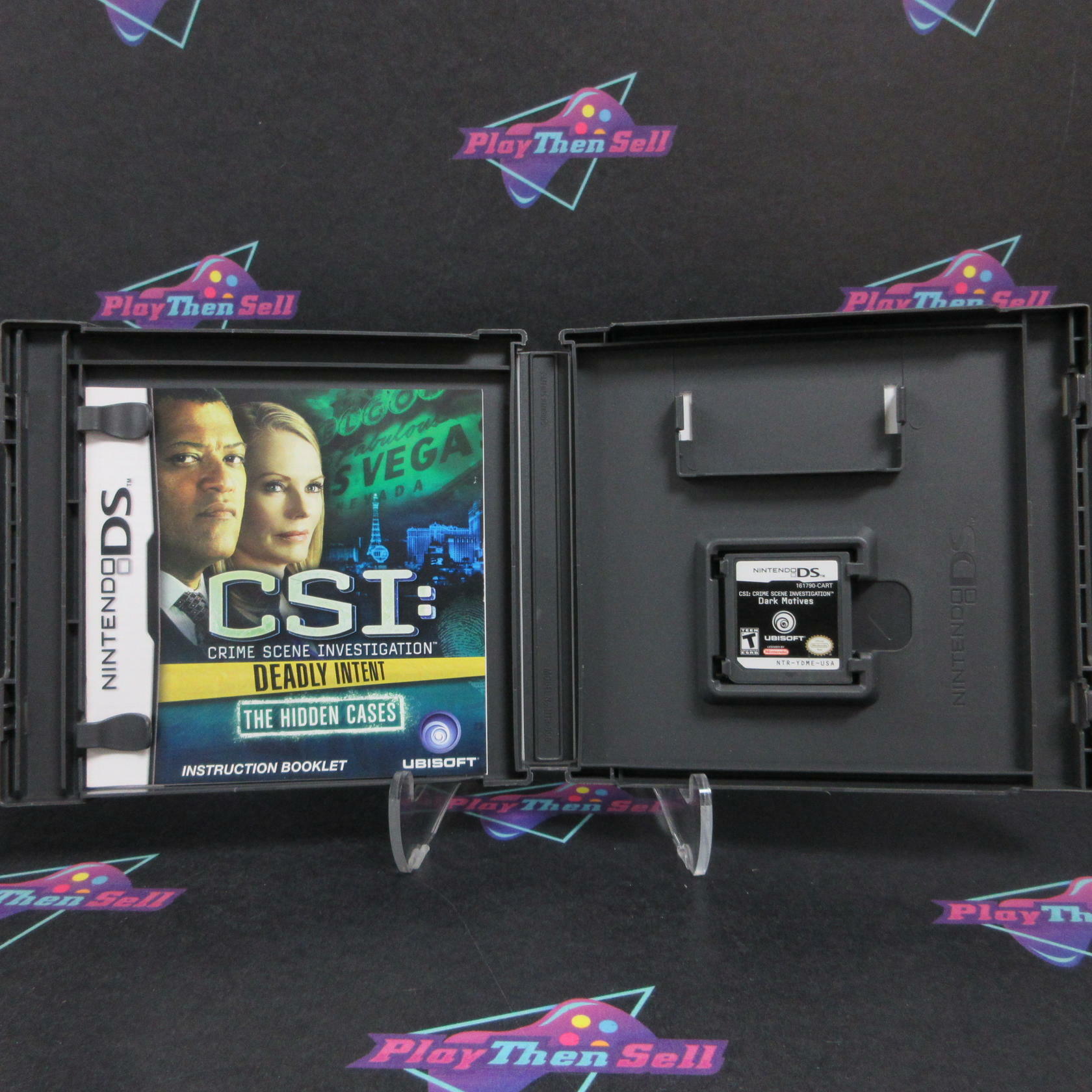 CSI Deadly Intent The Hidden Cases Nintendo DS Complete - Refurbished