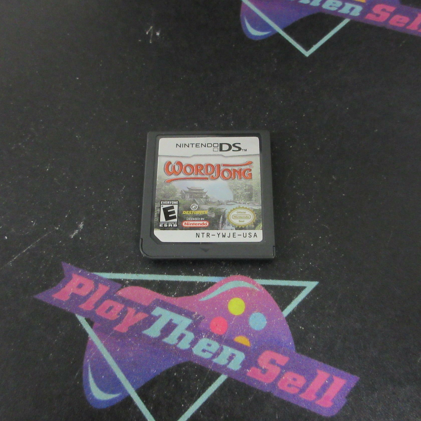 Word Jong Nintendo DS Complete - Excellent