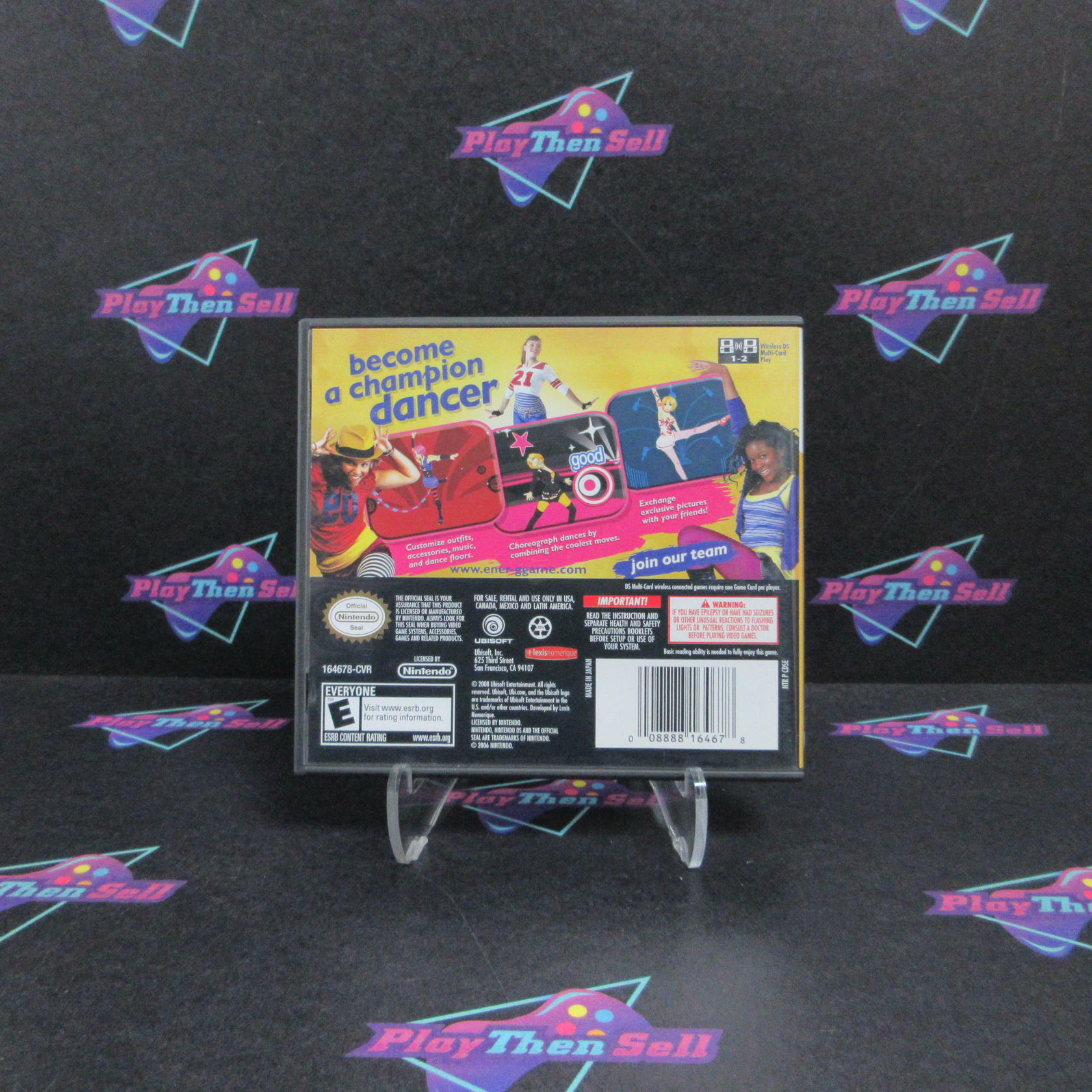 Ener-G Dance Squad Nintendo DS Complete - Excellent