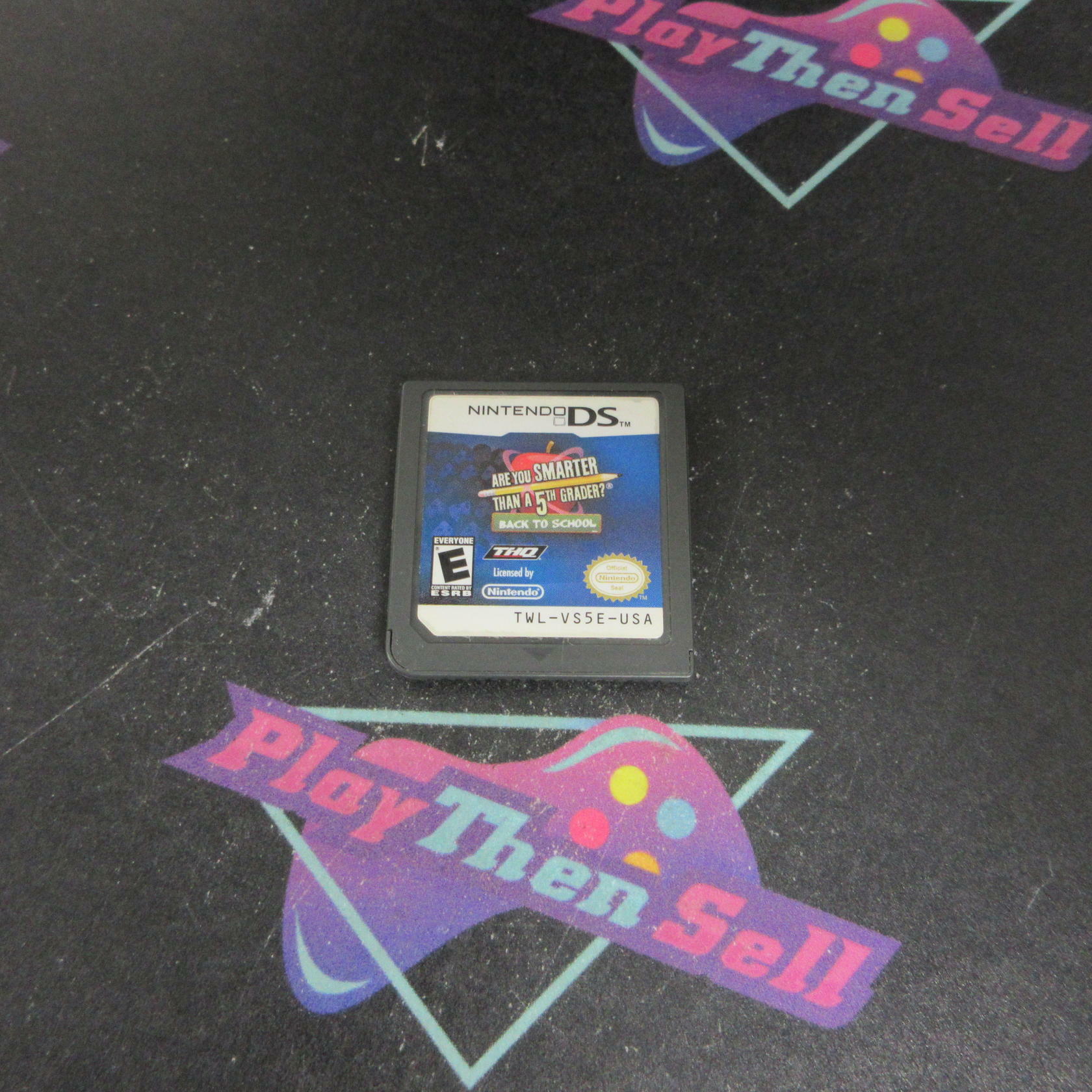 Are You Smarter Than a 5th Grader Back to School Nintendo DS CIB - Excellent
