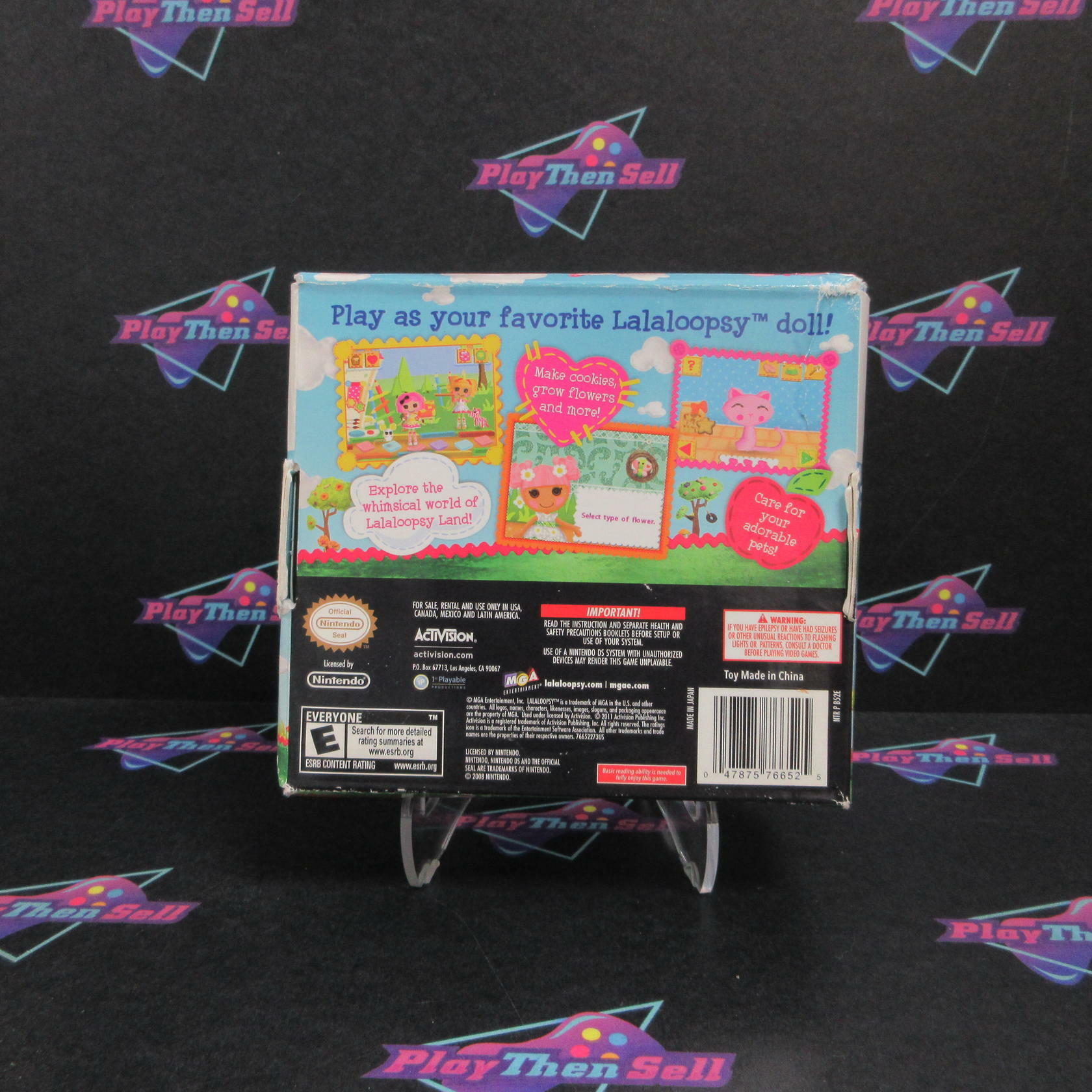 Lalaloopsy Nintendo DS + Doll Complete - Excellent