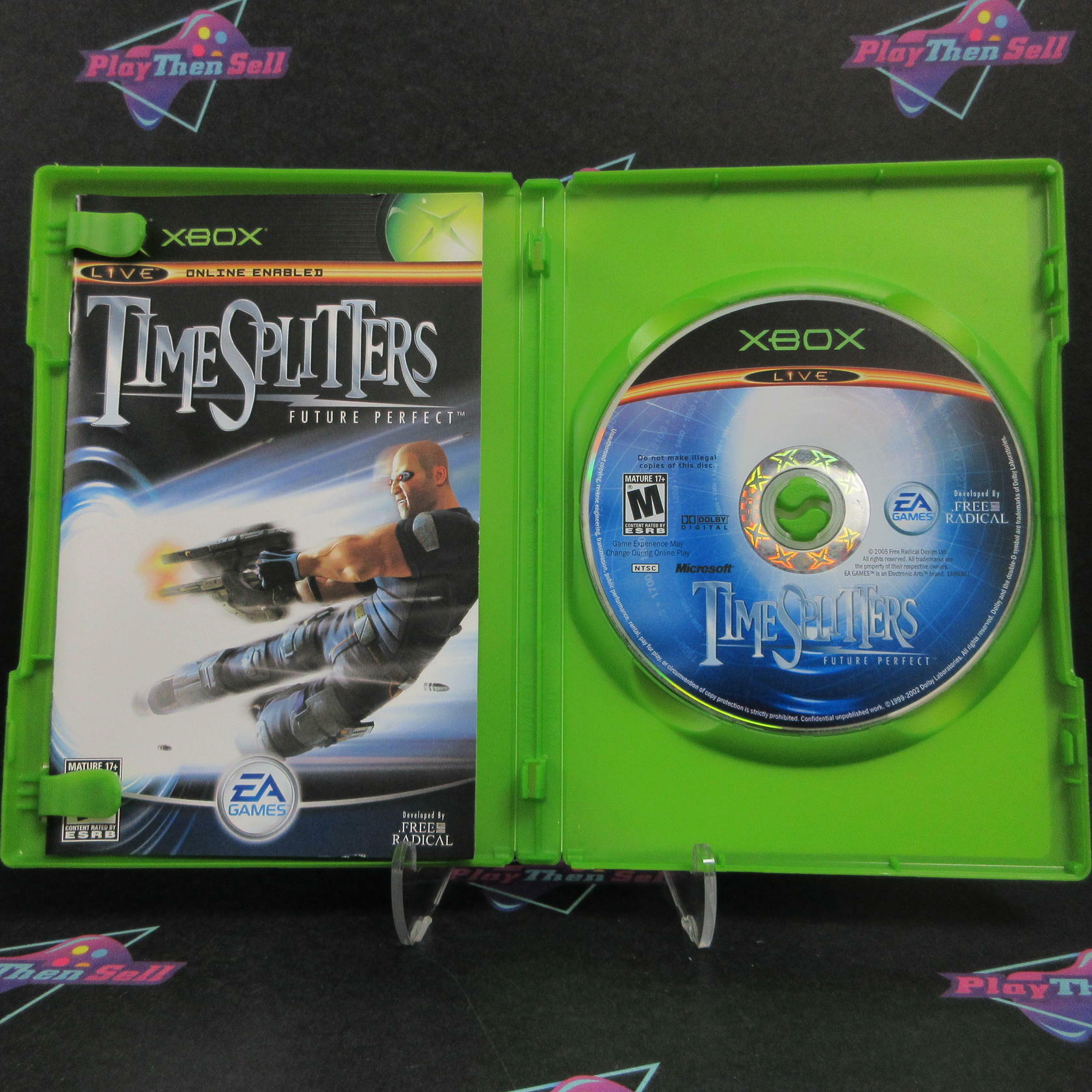 Time Splitters Future Perfect Xbox Complete - Excellent