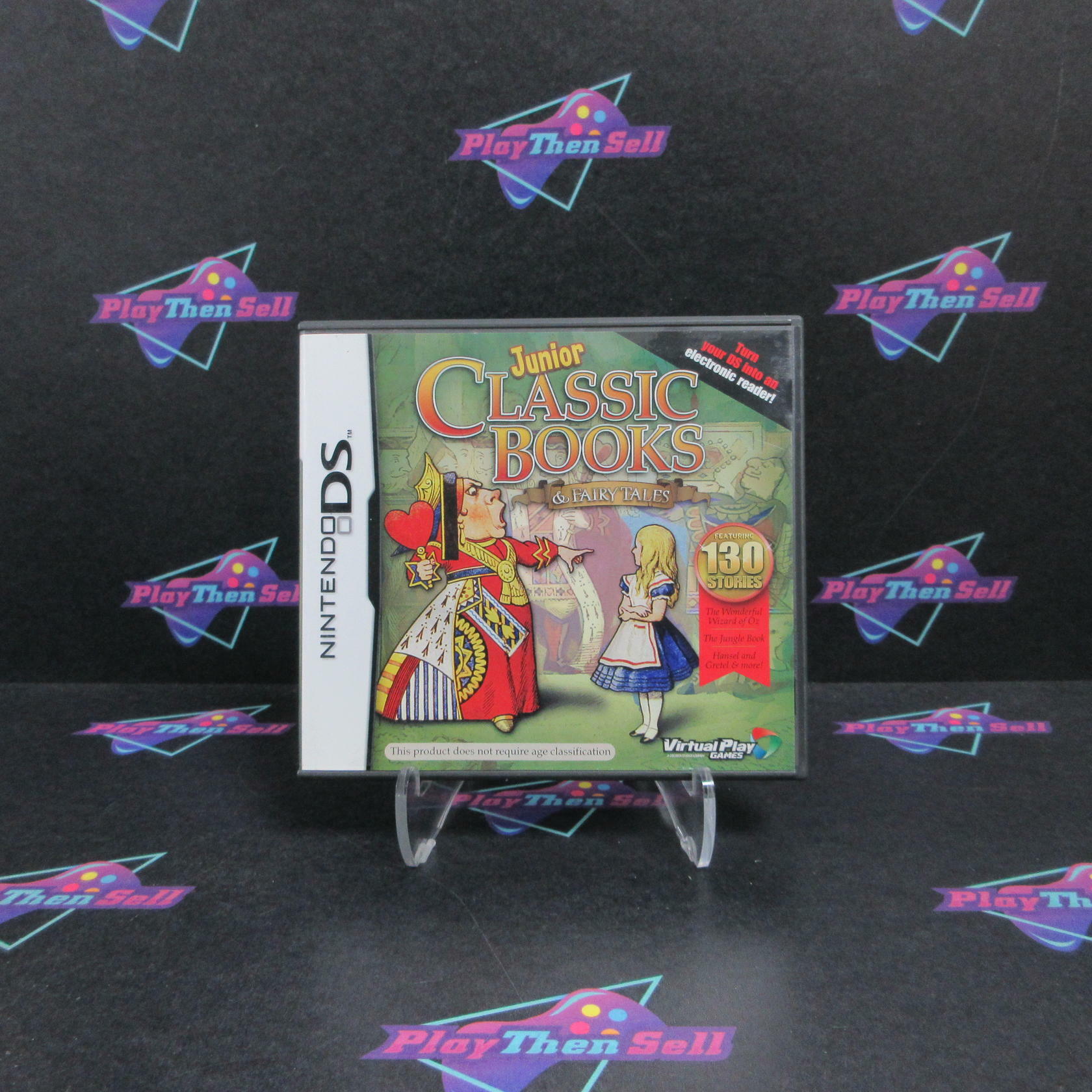 Junior Classic Books and Fairytales Nintendo DS Complete - Excellent