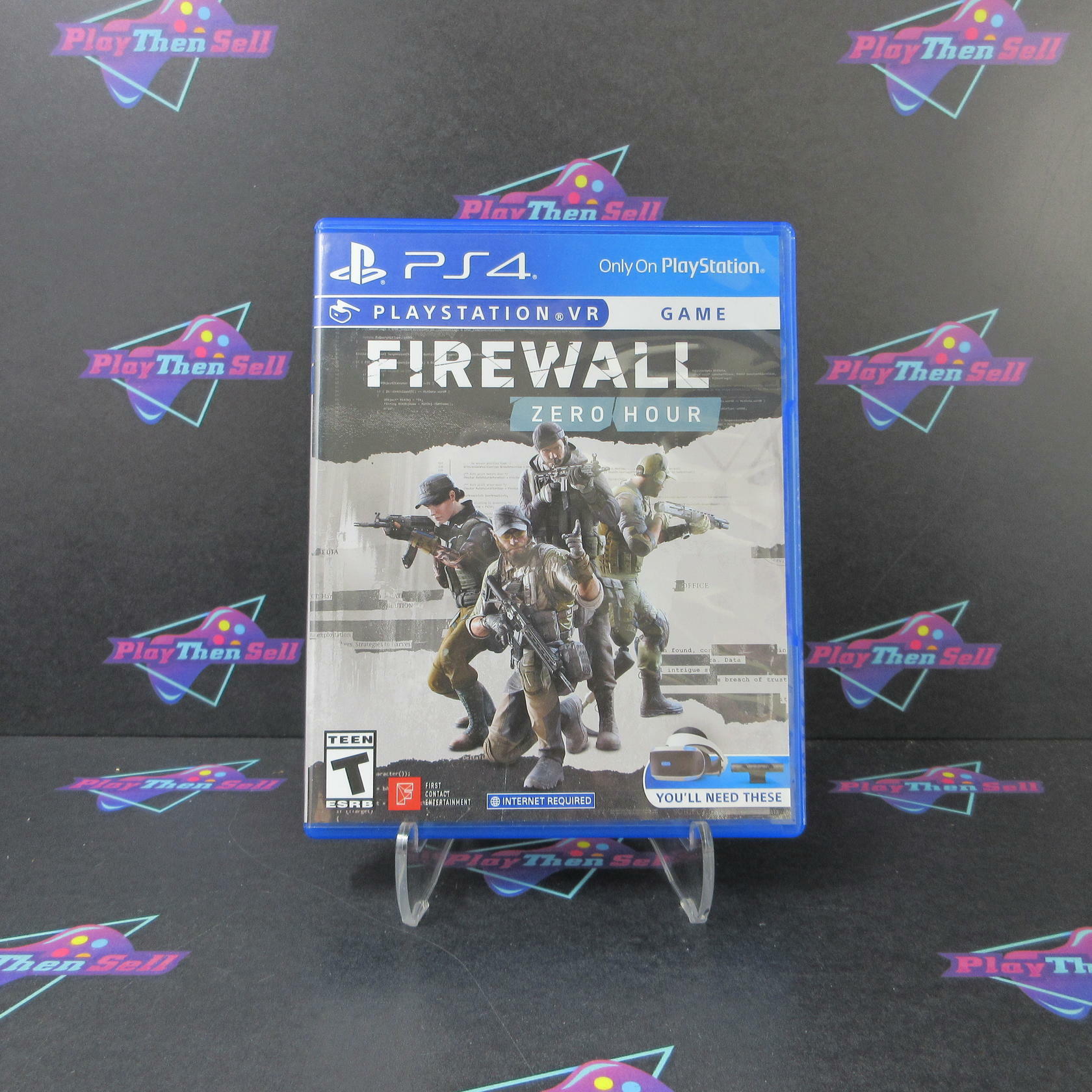 Firewall Zero Hour PS4 PlayStation 4 PSVR Complete - Excellent