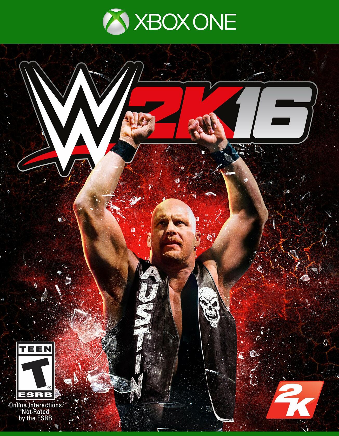 WWE 2K16 Xbox One + Trading Card Complete - Refurbished