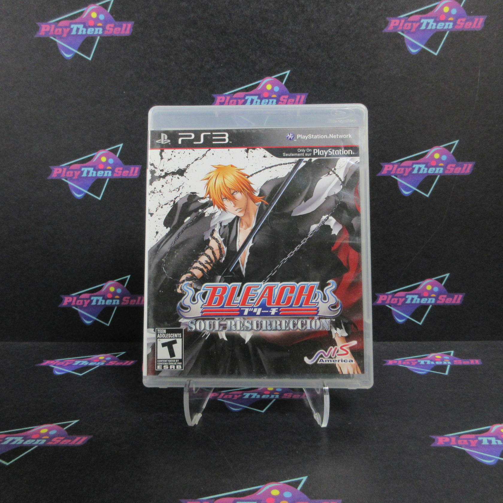 Bleach Soul Resurreccion PS3 PlayStation 3 AD Complete CIB - Very Good