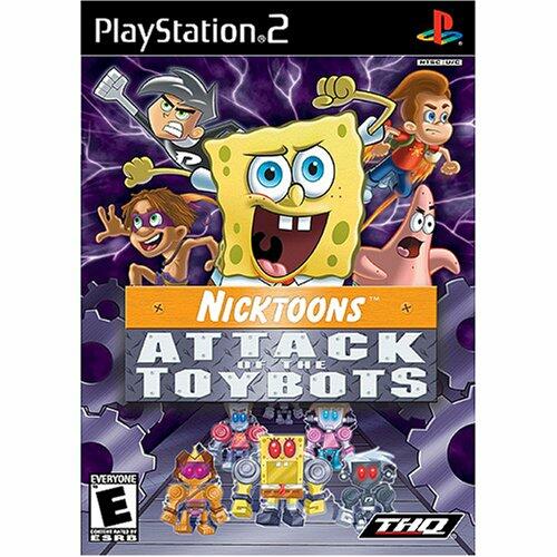 Nicktoons Attack of the Toybots PS2 PlayStation 2 - Like New