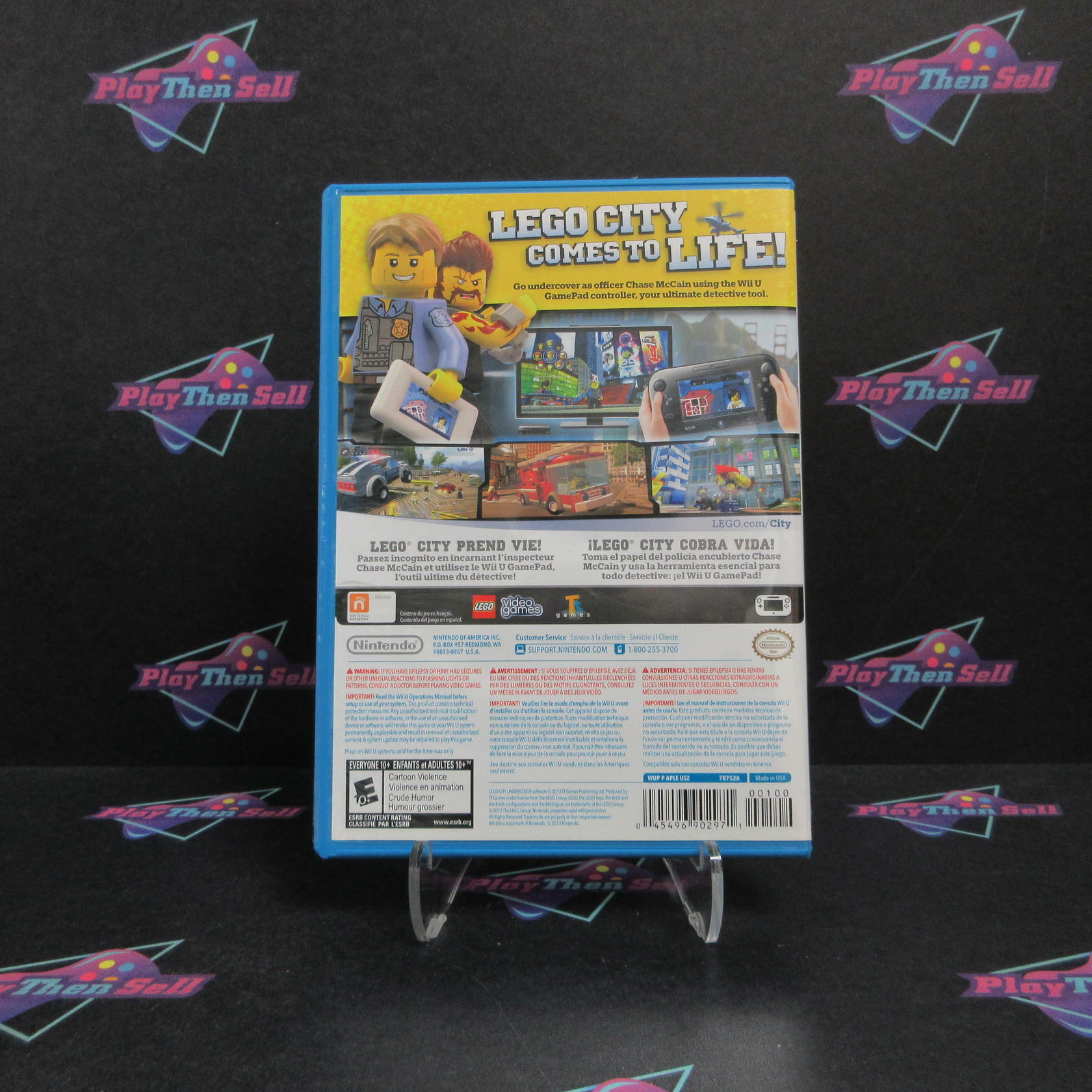 LEGO City Undercover Nintendo Wii U - Like New