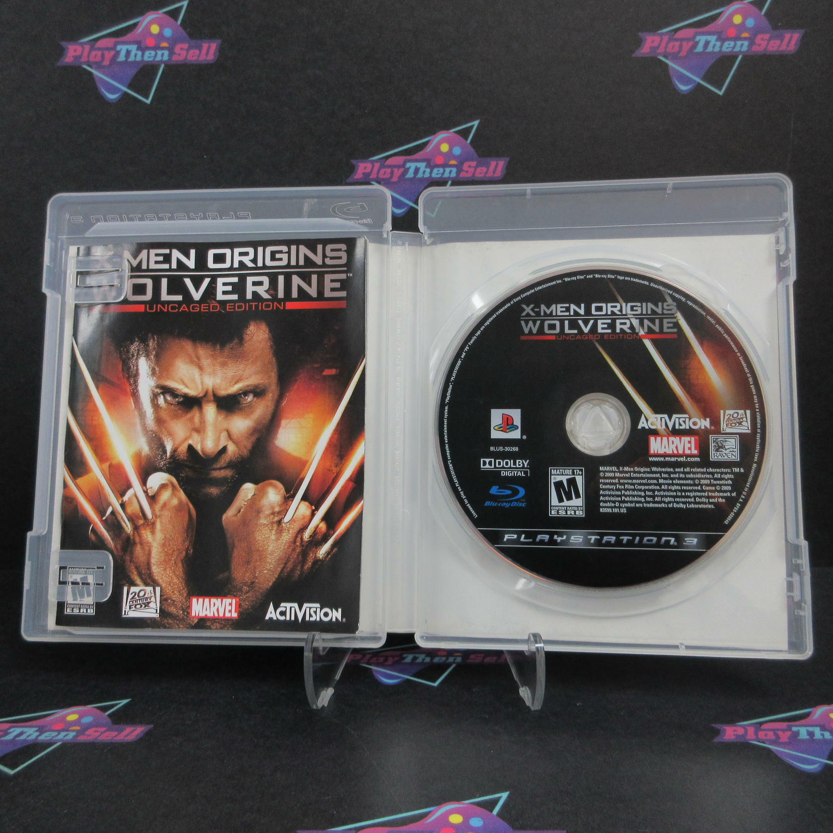X-Men Origins Wolverine Uncaged Edition PS3 PlayStation 3 AD CIB - Very Good