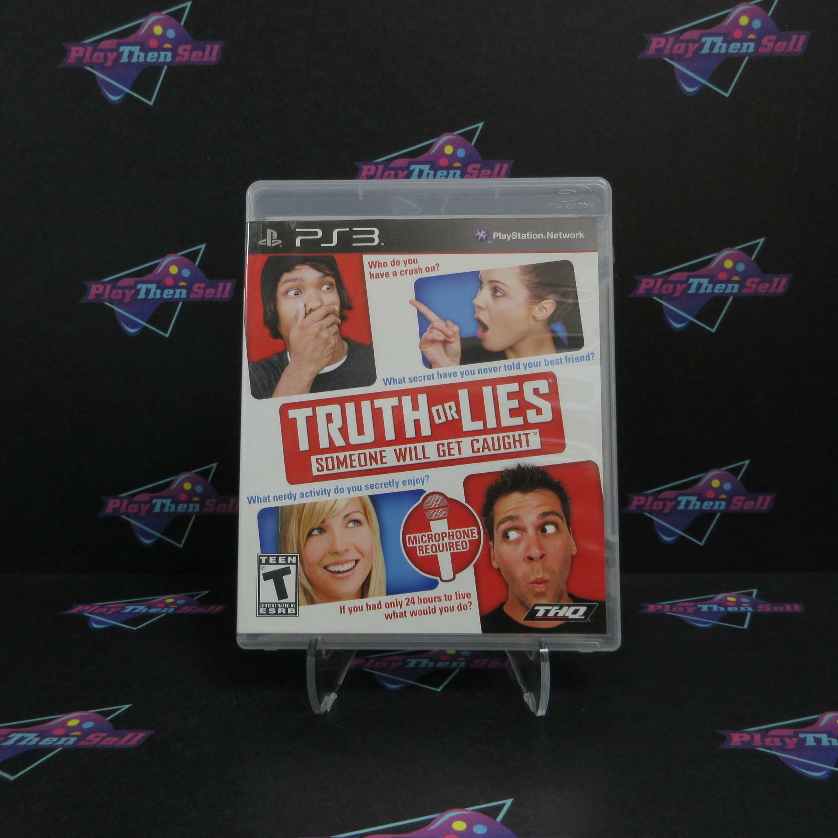 Truth or Lies PS3 PlayStation 3 AD Complete CIB - Very Good