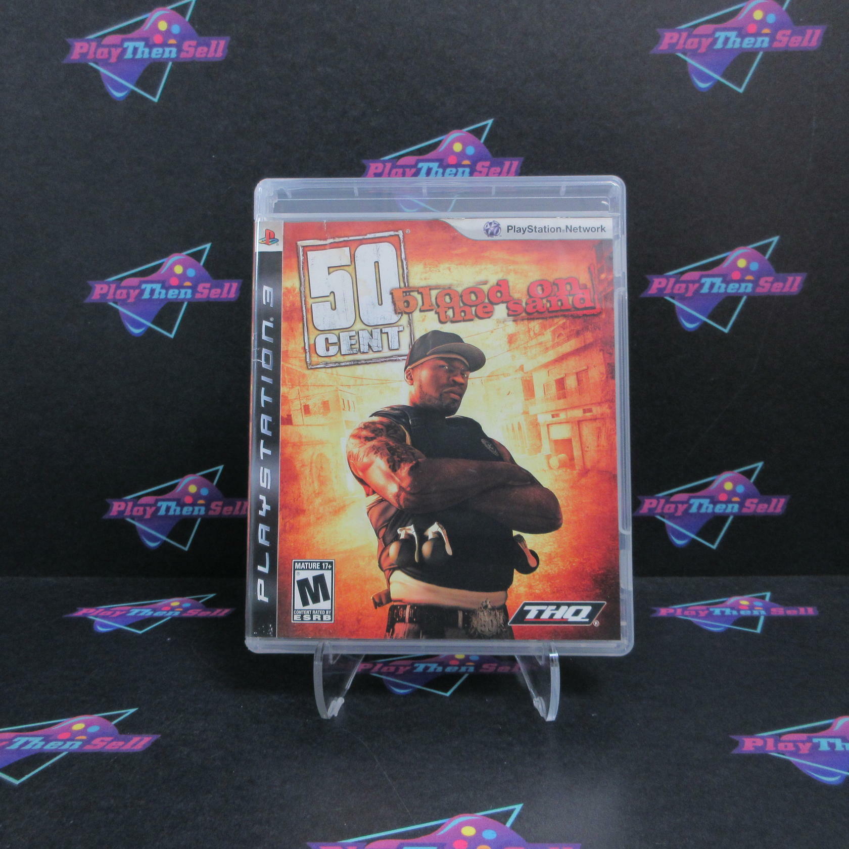50 Cent Blood on the Sand PS3 PlayStation 3 AD/NM - Very Good