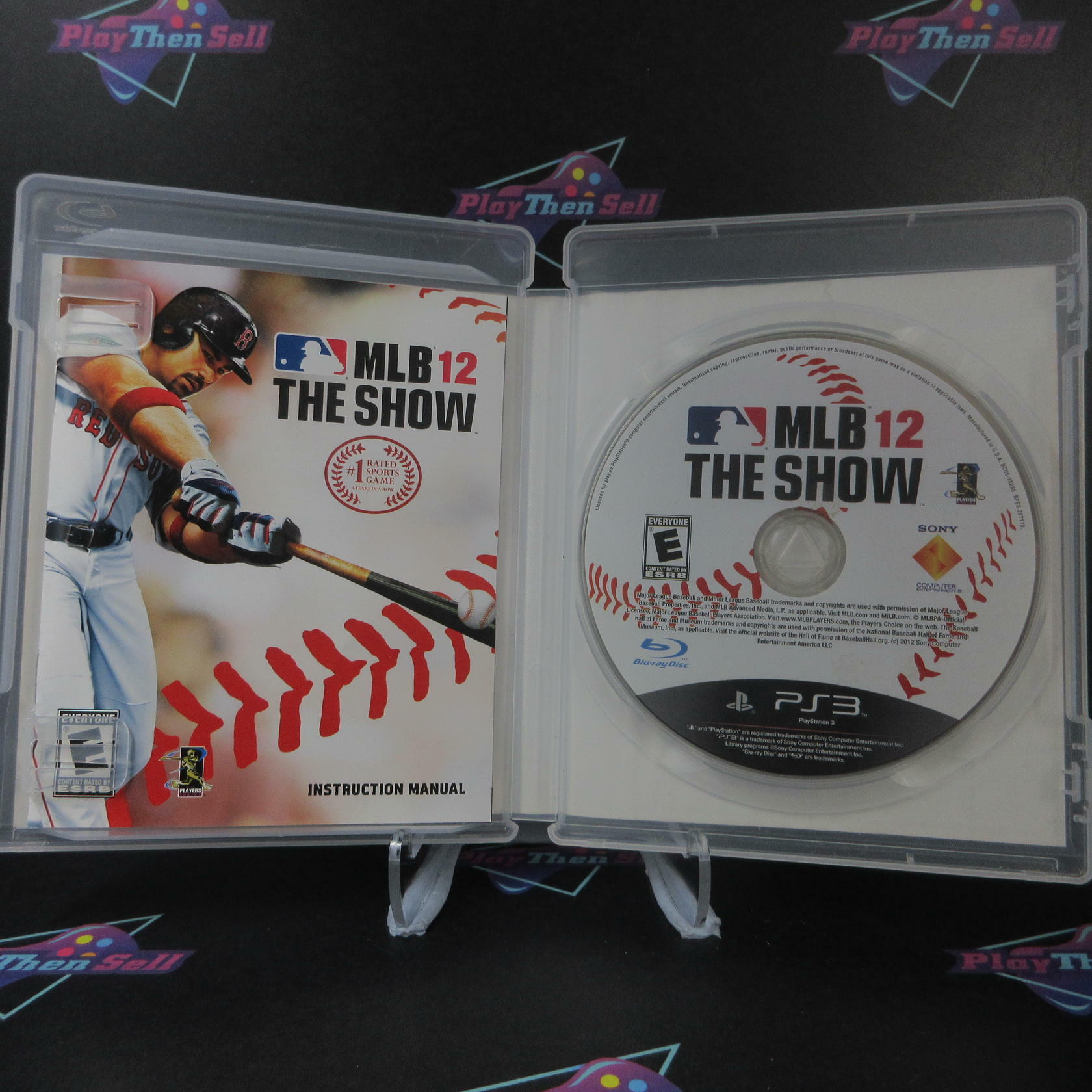 MLB 12 The Show PS3 PlayStation 3 WD Complete CIB - Very Good