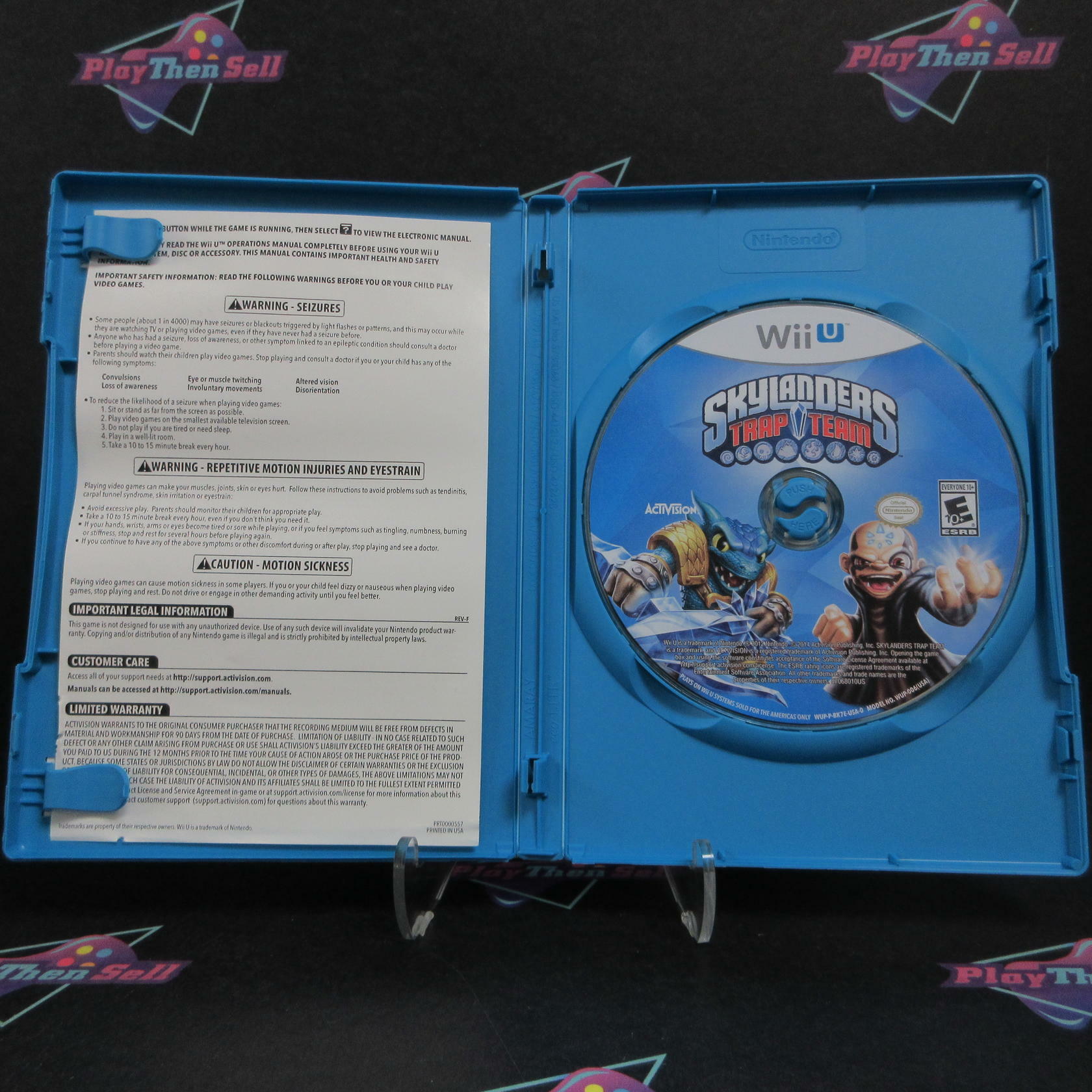 Skylanders Trap Team Nintendo Wii U Complete - Refurbished