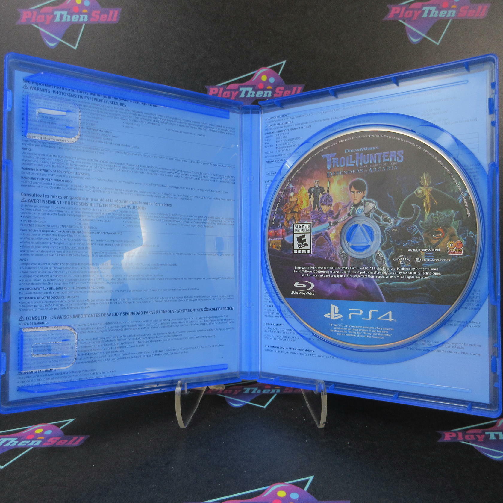Trollhunters Defenders of Arcadia PS4 PlayStation 4 Complete - Excellent