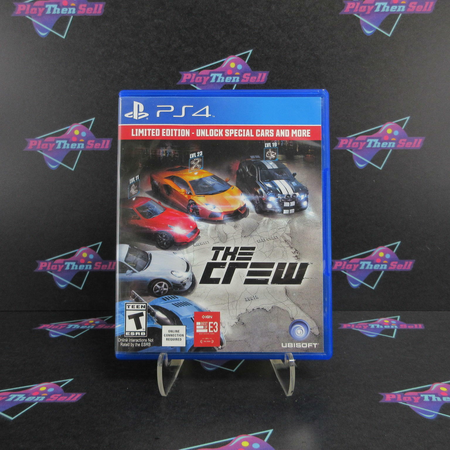 The Crew Limited Edition PS4 PlayStation 4 Complete - Excellent