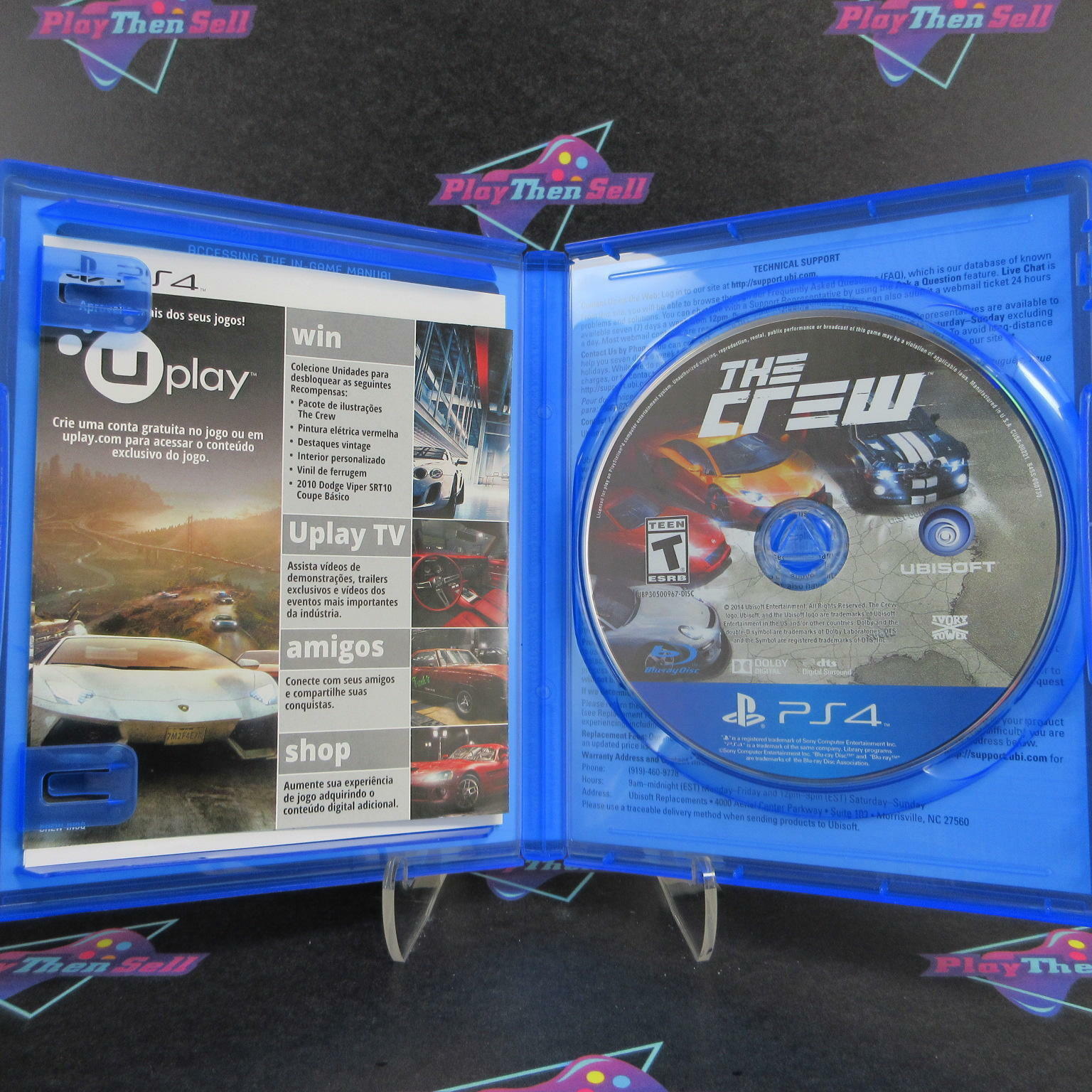 The Crew Limited Edition PS4 PlayStation 4 Complete - Excellent