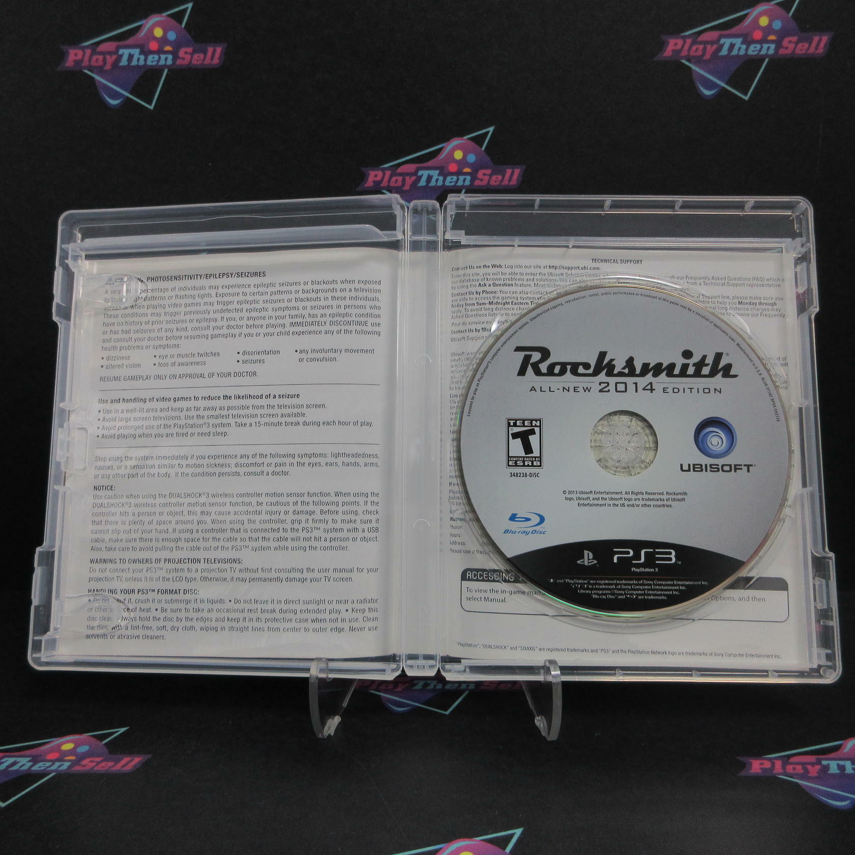 Rocksmith 2014 Edition PS3 PlayStation 3 Complete - Excellent