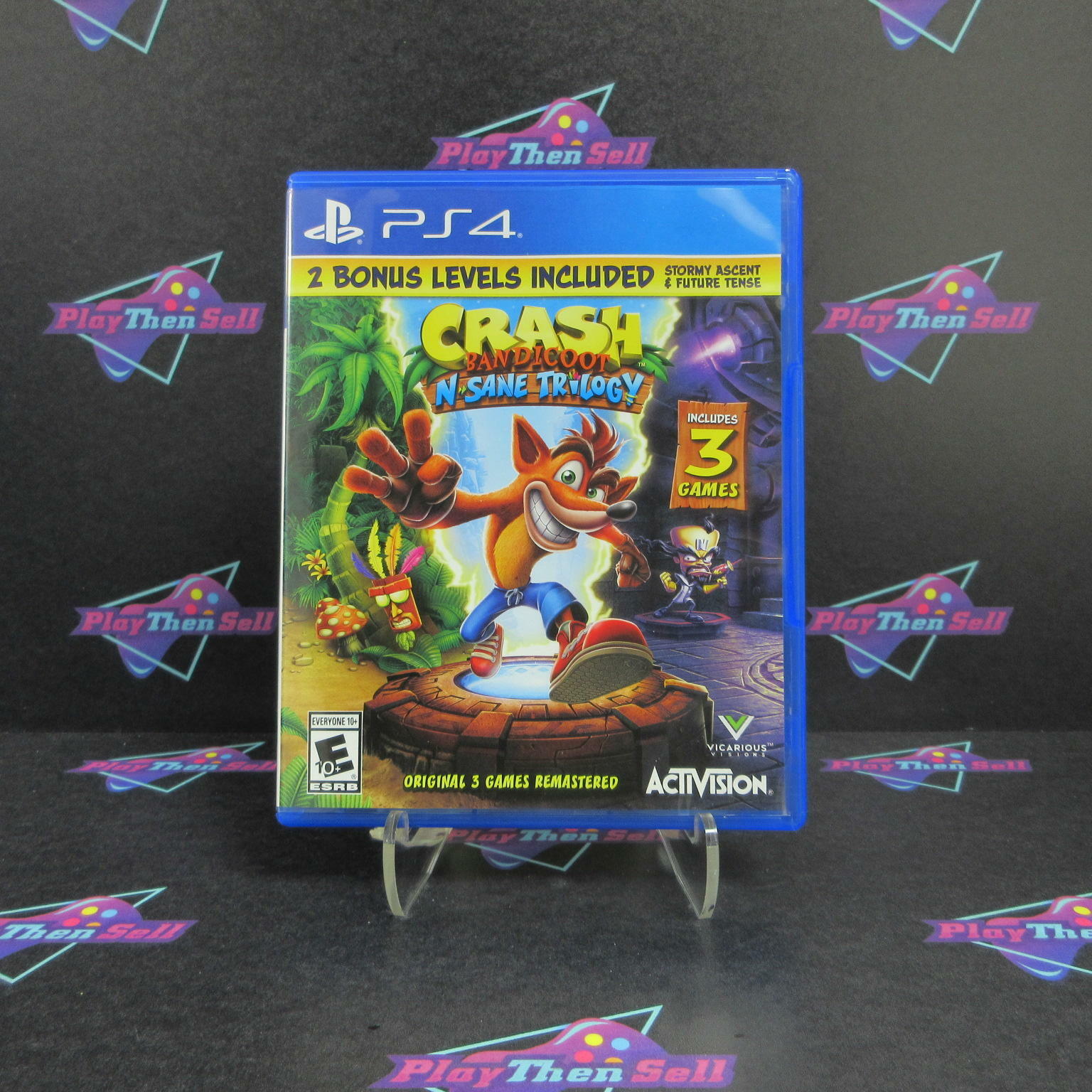 Crash Bandicoot N Sane Trilogy PS4 PlayStation 4 Complete - Excellent