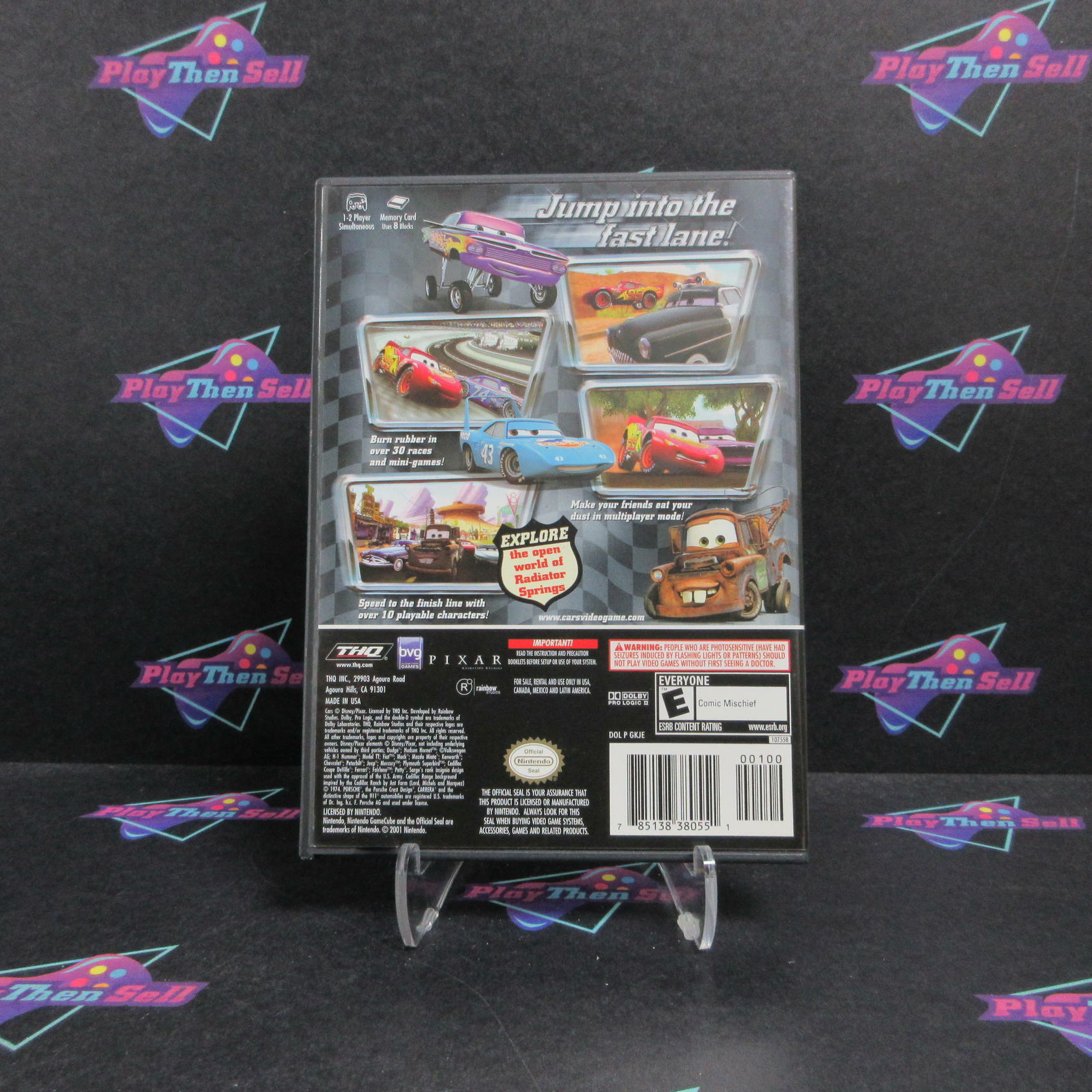 Cars Nintendo GameCube - Like New