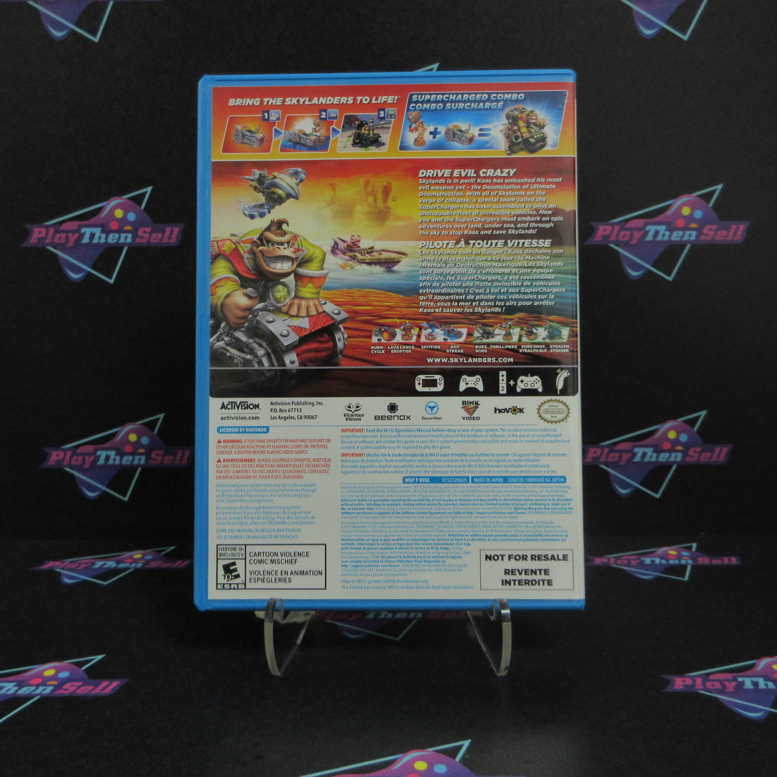 Skylanders Superchargers Nintendo Wii U Complete - Refurbished