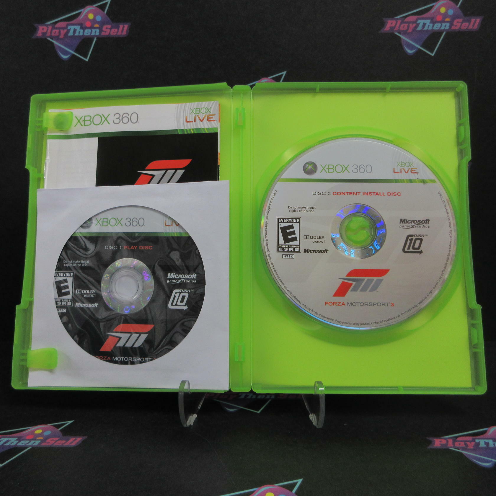 Forza Motorsport 3 Xbox 360 NFRS Complete - Excellent