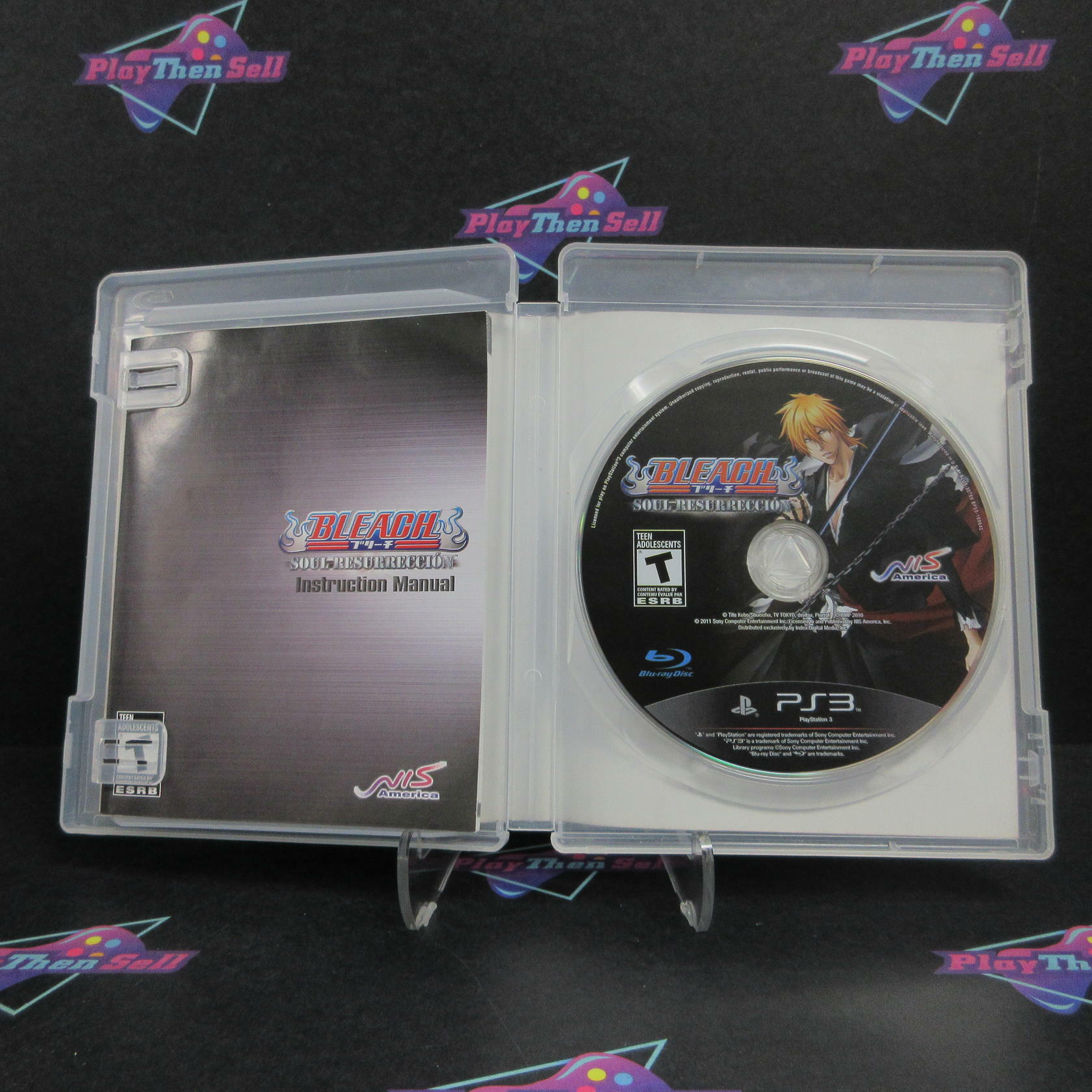 Bleach Soul Resurreccion PS3 PlayStation 3 AD Complete CIB - Very Good
