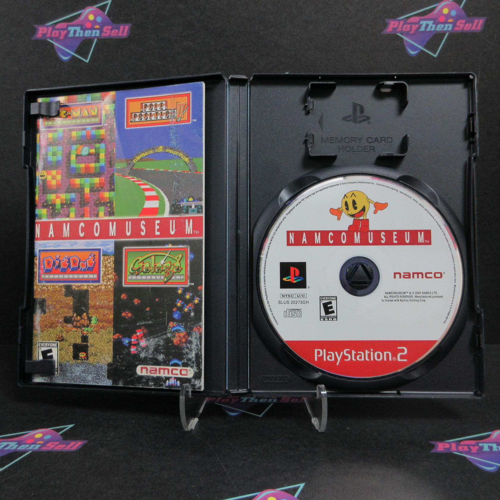 Namco Mueseum PS2 PlayStation 2 GH + Reg Card Complete - Excellent