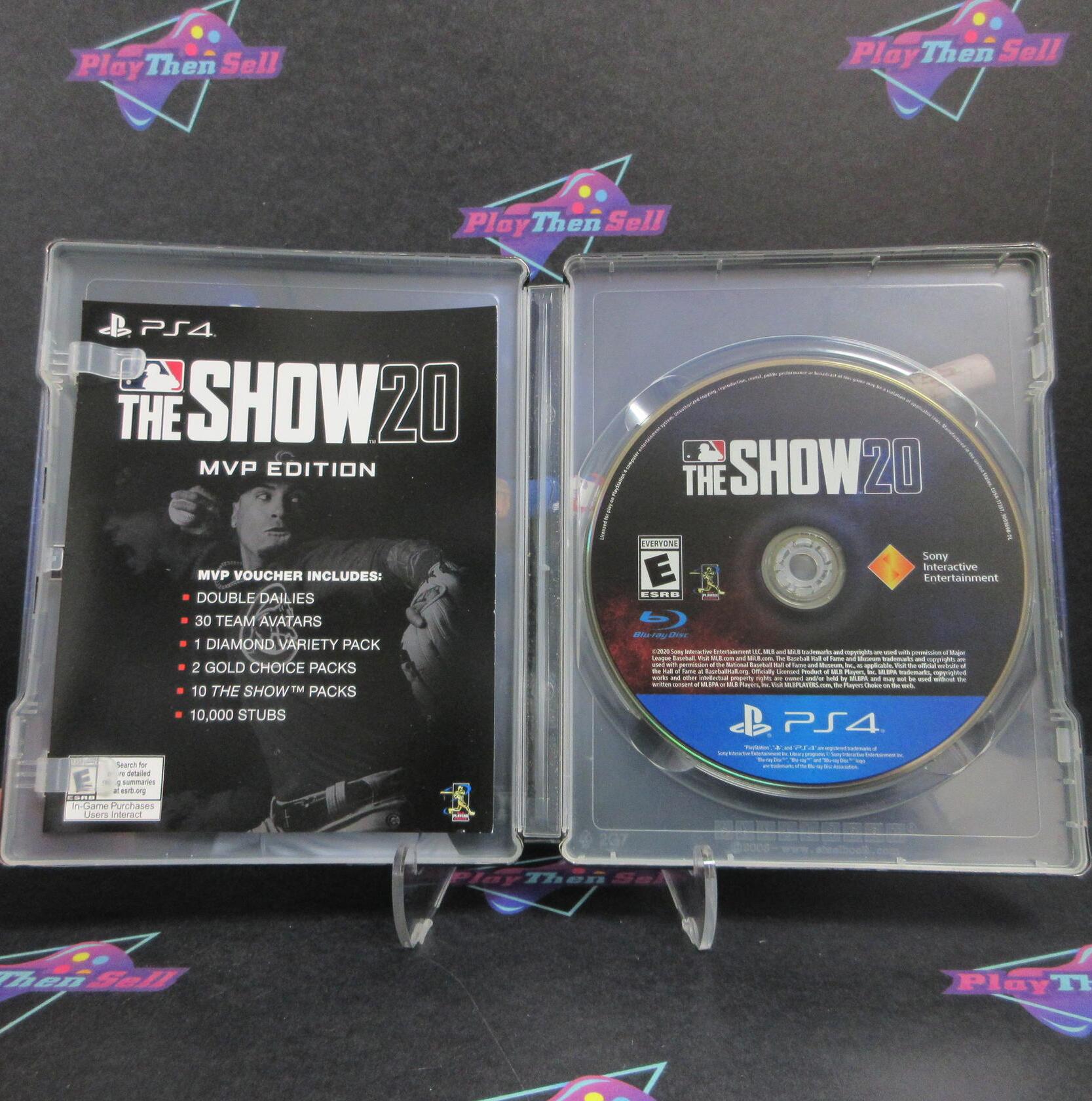 MLB The Show 20 MVP Edition PS4 PlayStation 4 Complete - Excellent