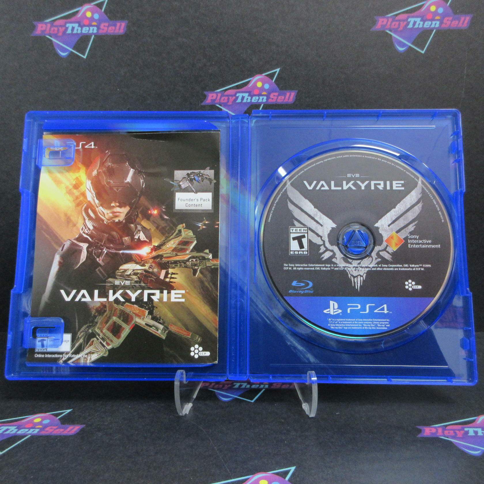 Eve Valkyrie PS4 PlayStation 4 PSVR Complete - Excellent