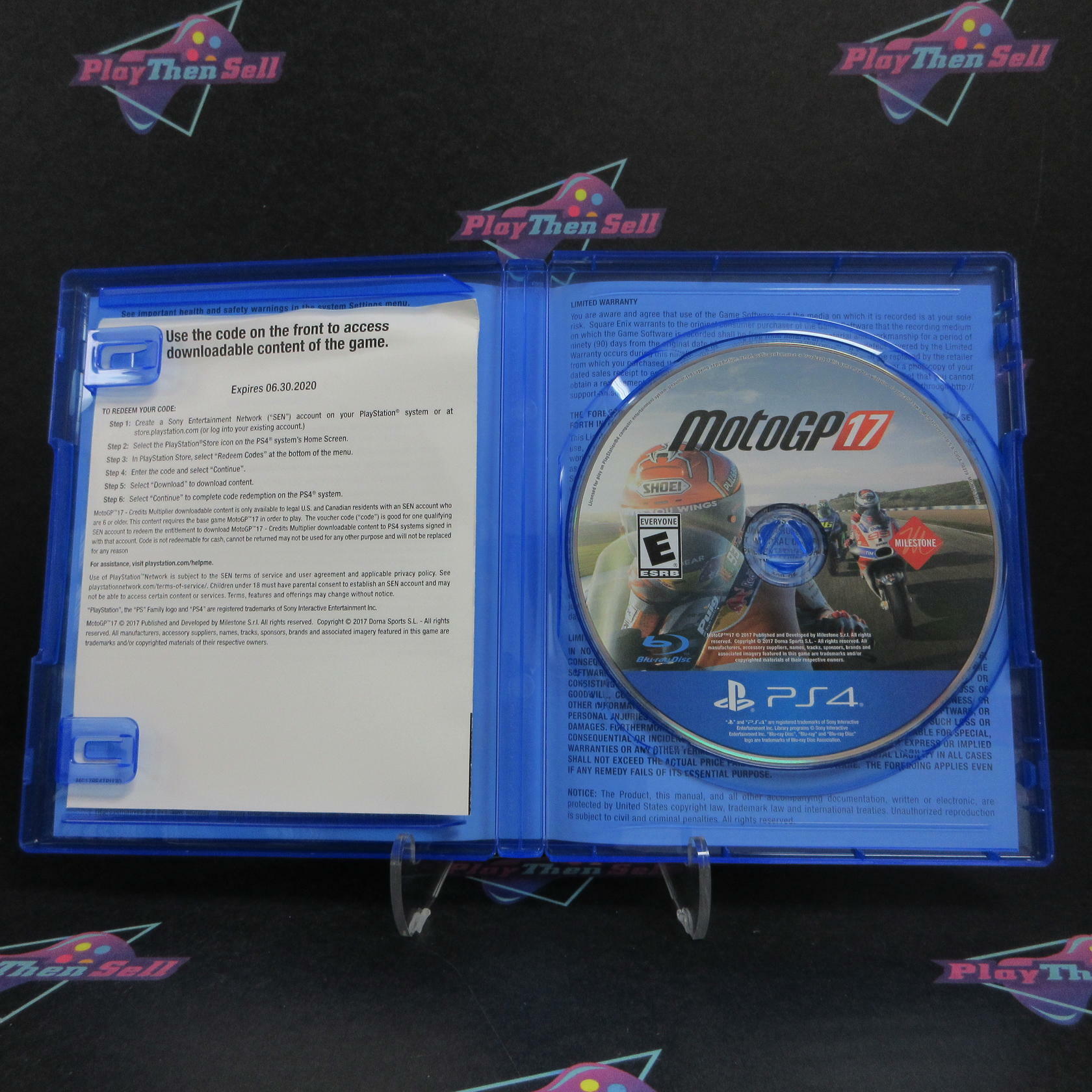 MotoGP 17 PS4 PlayStation 4 Complete - Excellent