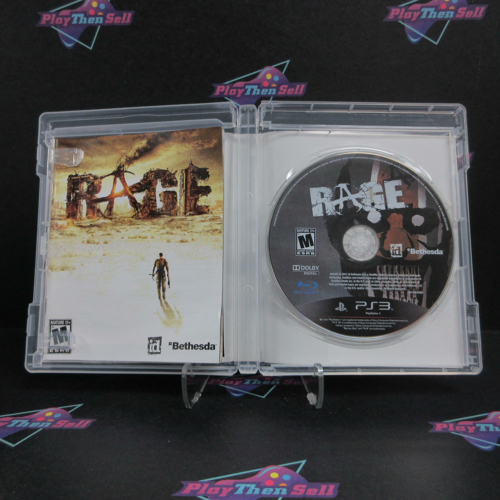 Rage PS3 PlayStation 3 - Like New