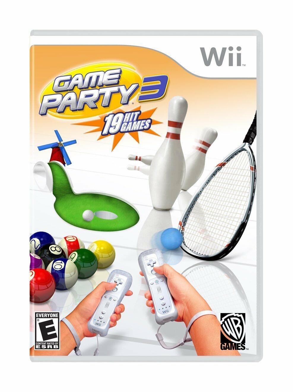 Game Party 3 Nintendo Wii - Like New