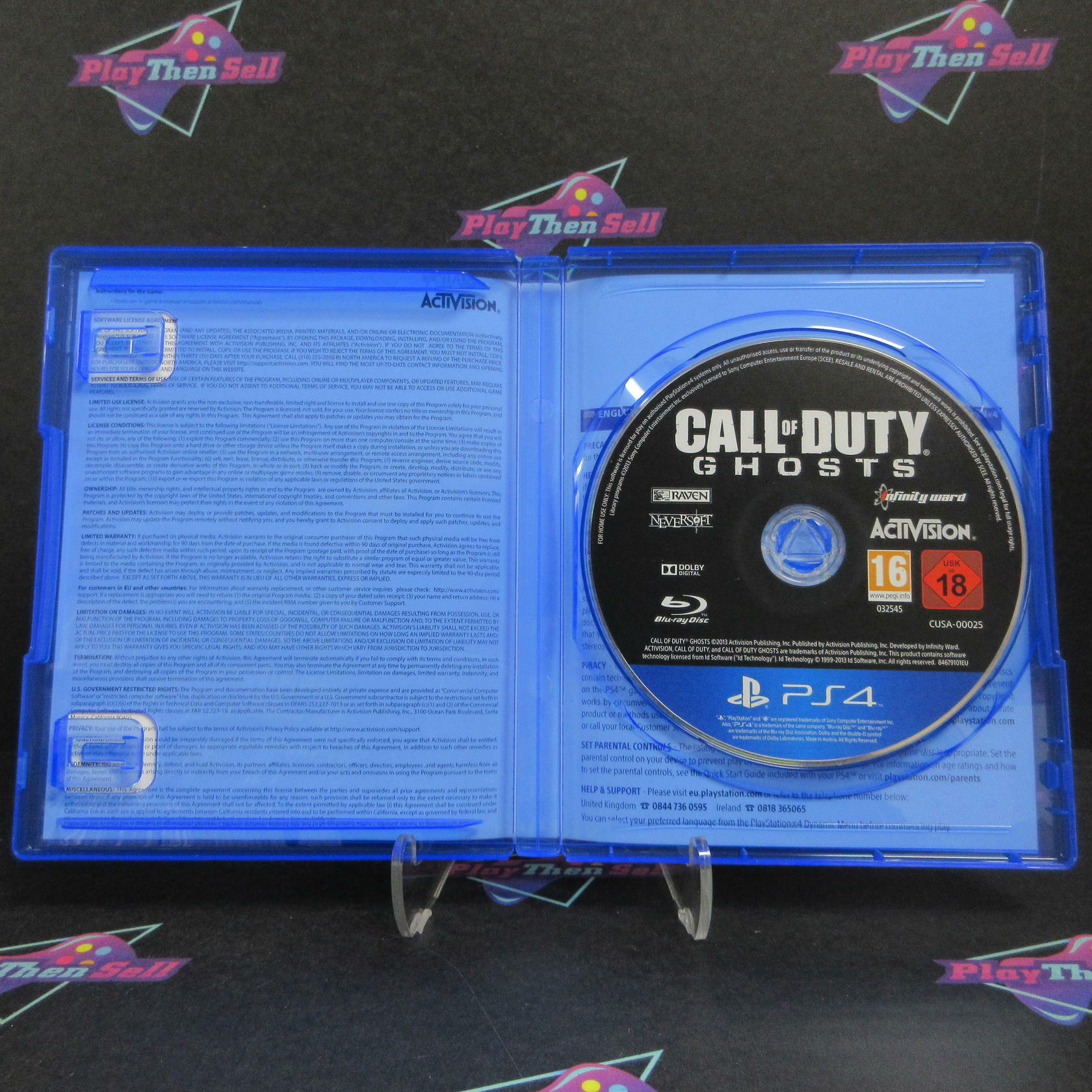 Call of Duty Ghosts PS4 PlayStation 4 PAL - Like New
