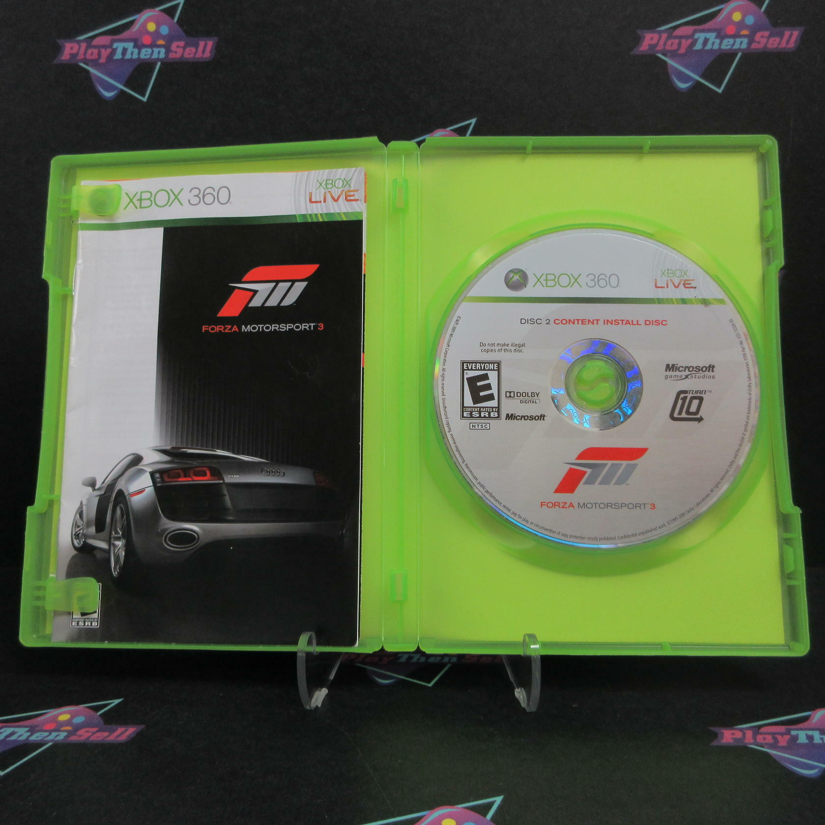 Forza Motorsport 3 Xbox 360 NFRS Complete - Excellent
