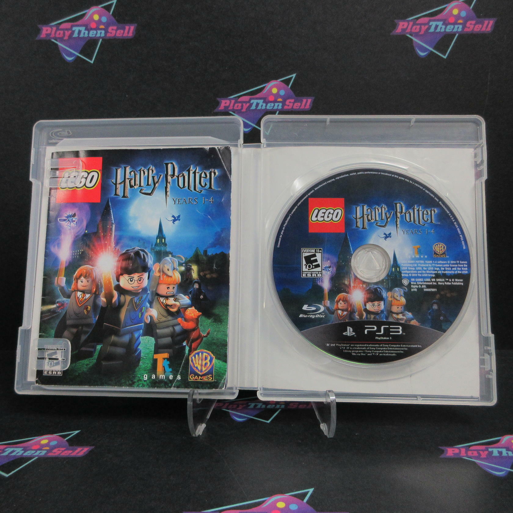 LEGO Harry Potter Years 1-4 PS3 PlayStation 3 AD/MD Complete CIB - Very Good